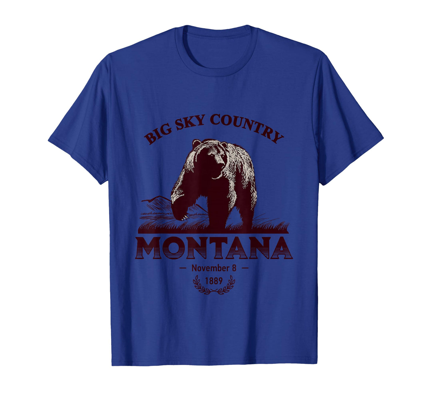Montana State T-Shirt - Big Sky Country T-Shirt