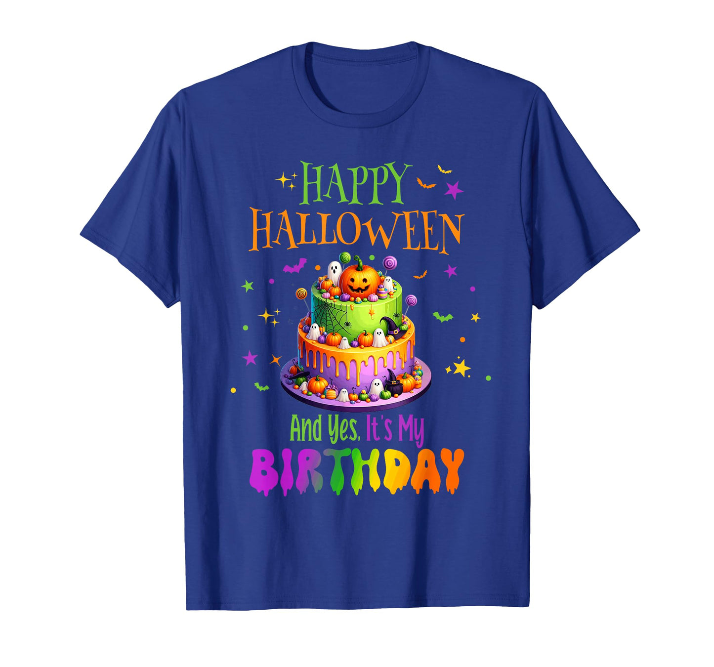 Halloween Skeleton Spooky Birthday T-Shirt