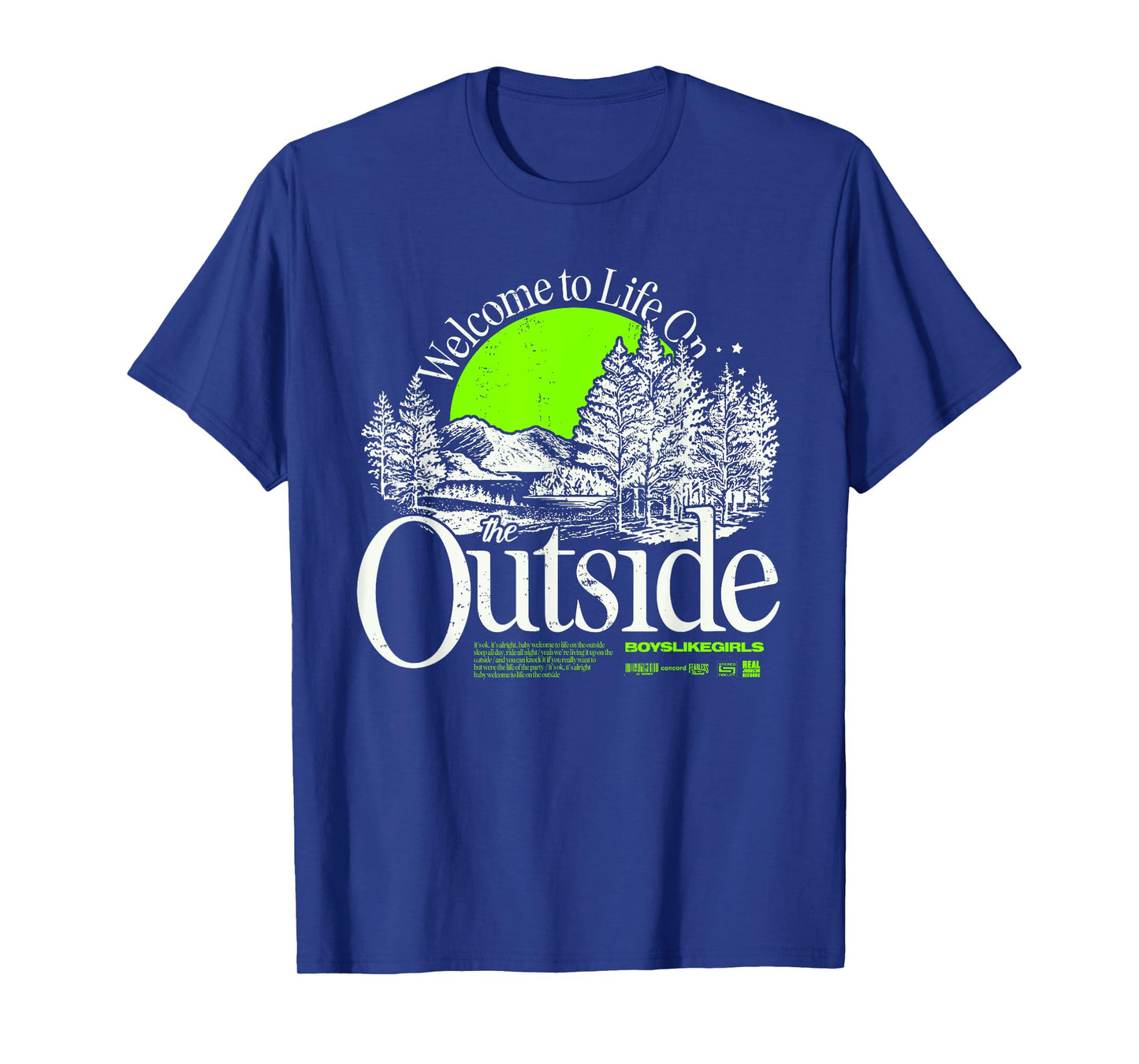 BOYS LIKE GIRLS - THE OUTSIDE T-Shirt