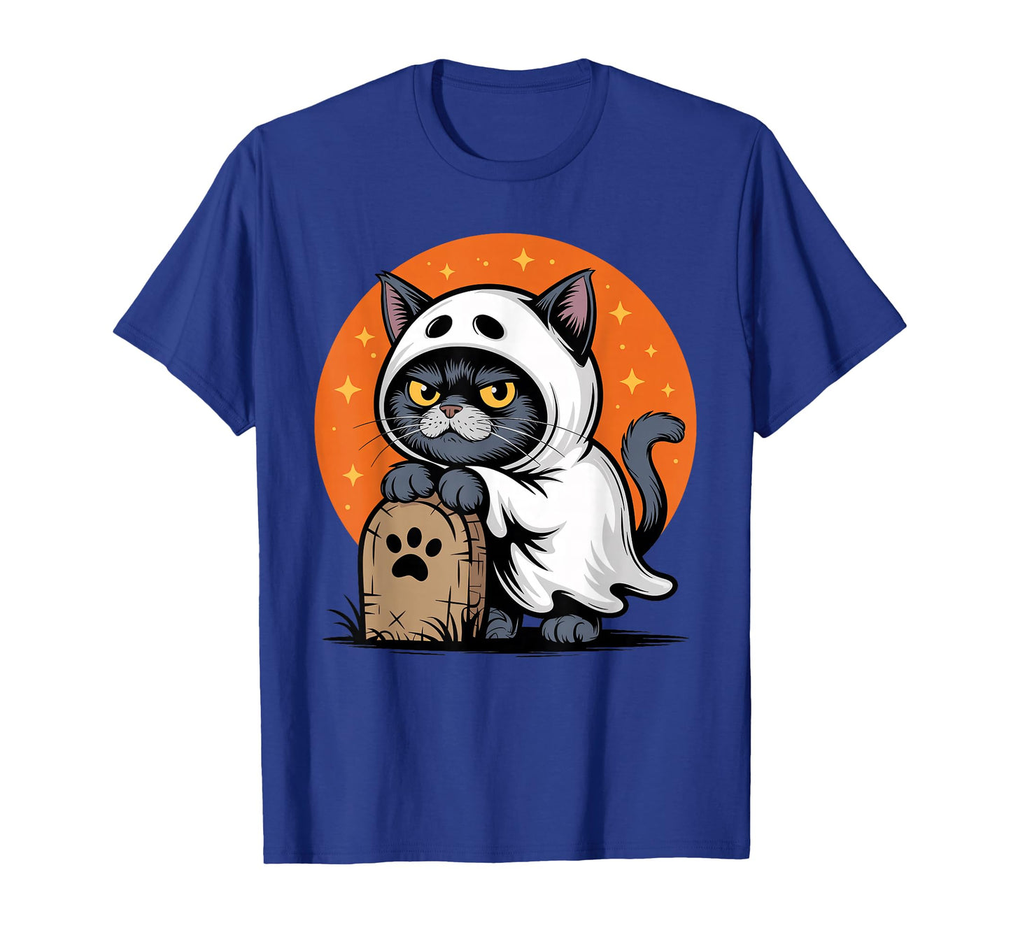 Cute Black Cat in Costume Kids Boys Halloween Trick or Treat T-Shirt