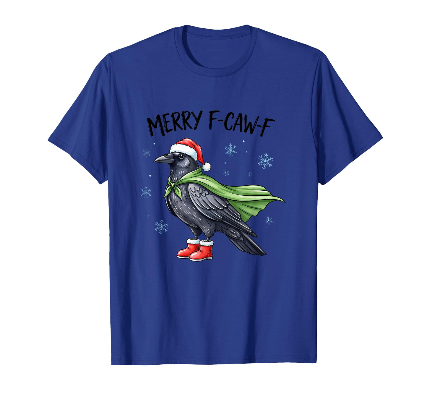 Quote Rooster Merry F-Caw-F Funny Chicken T-Shirt