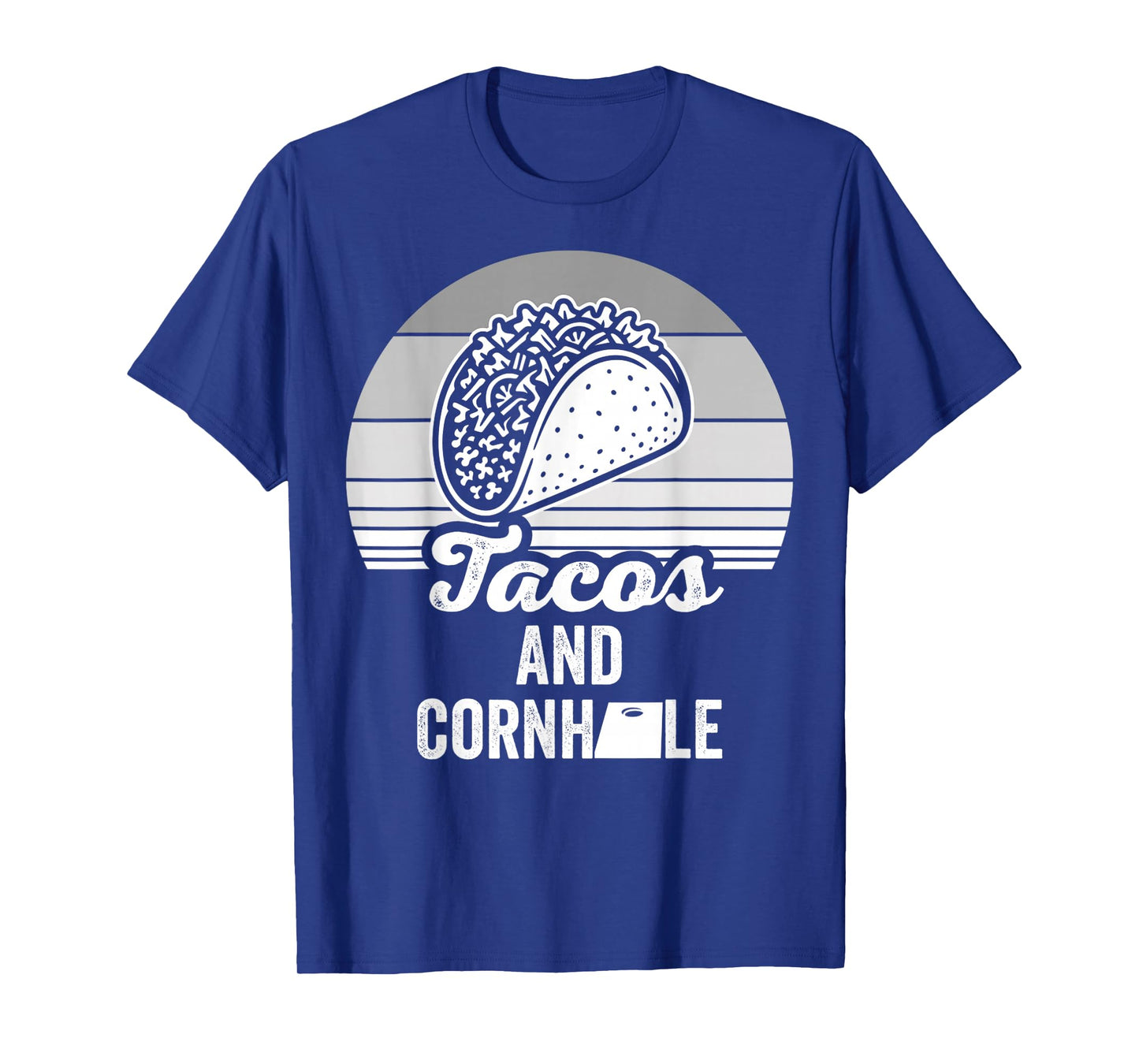 Tacos and Cornhole Fun Design T-Shirt