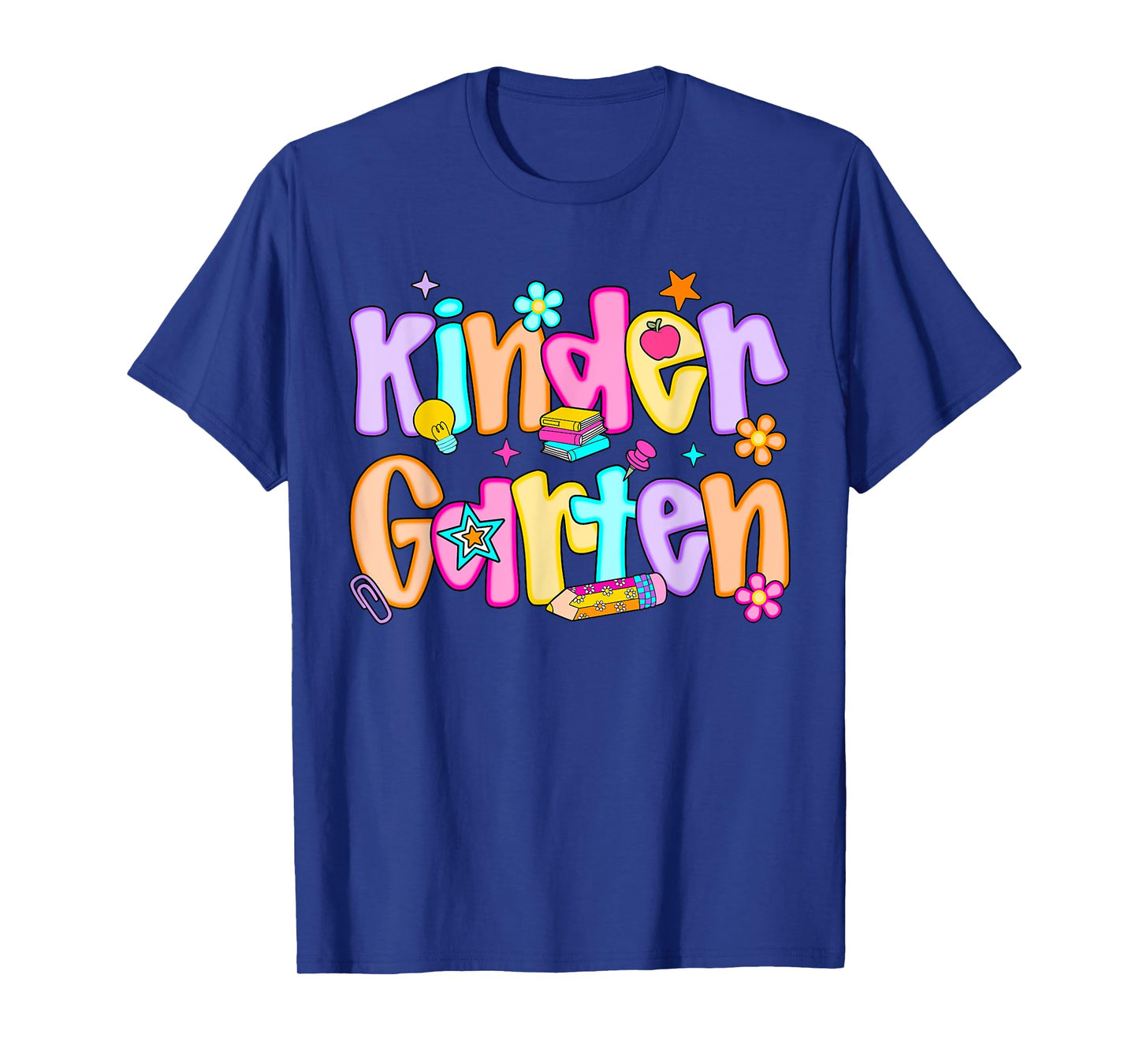 Preppy Kindergarten First Day Of School Teachers Girls Boys T-Shirt