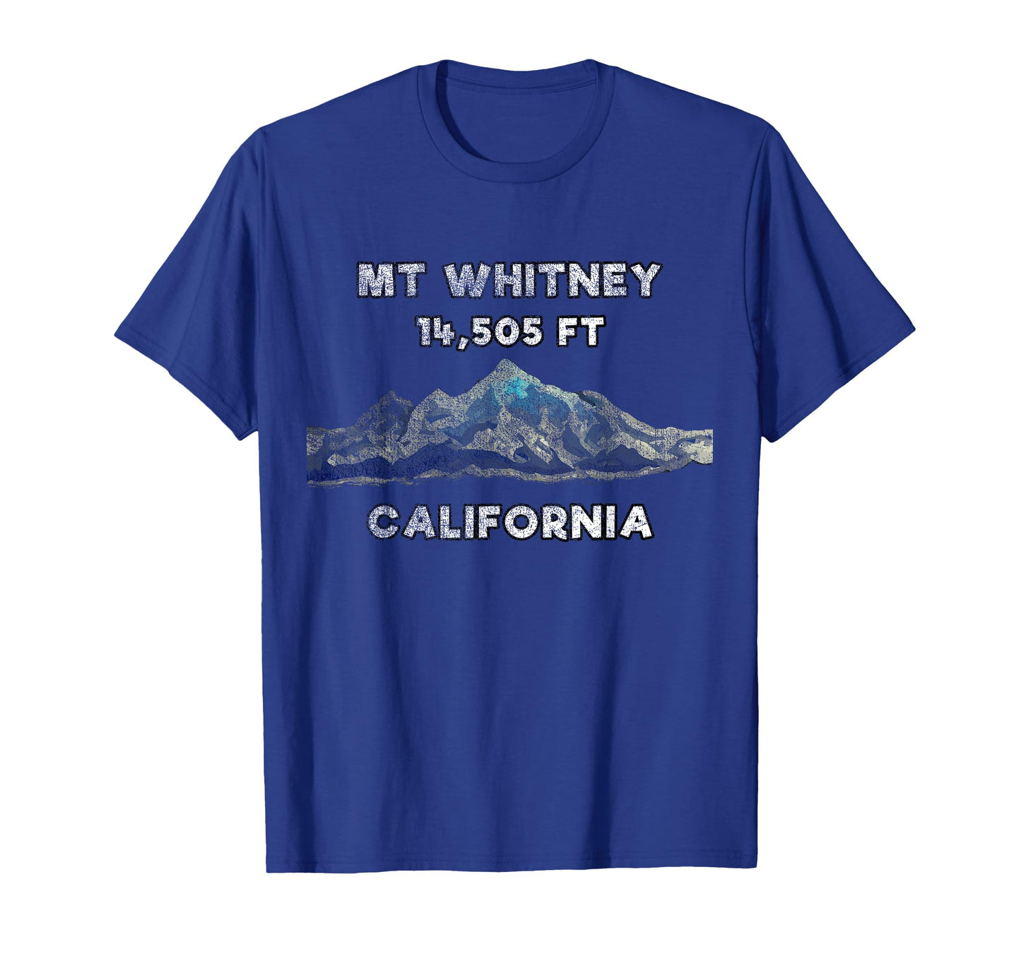 Mount Whitney Shirt with Mountain Scene - Mt Whitney Shirt T-Shirt
