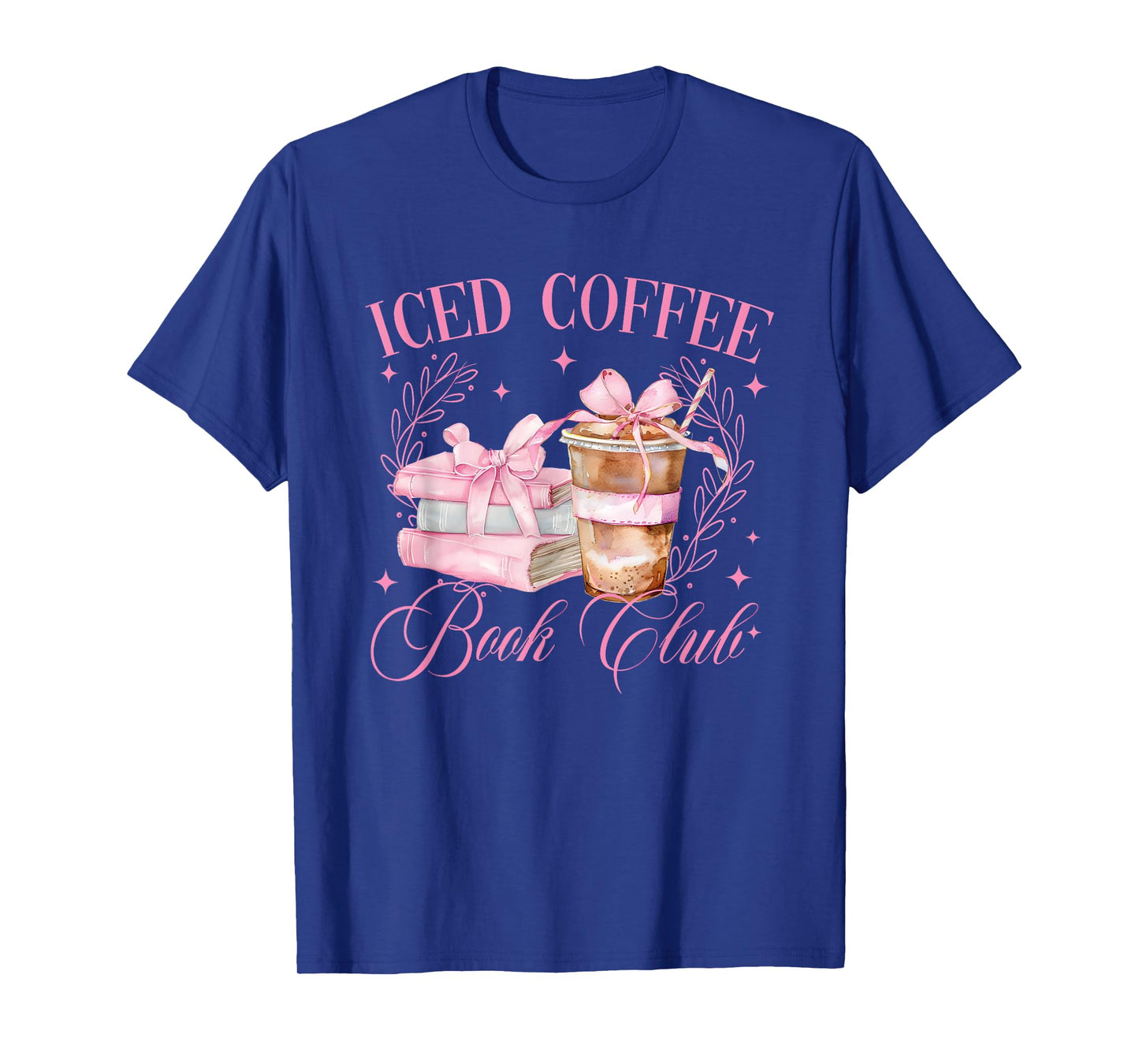 Iced Coffee Book Club T-Shirt