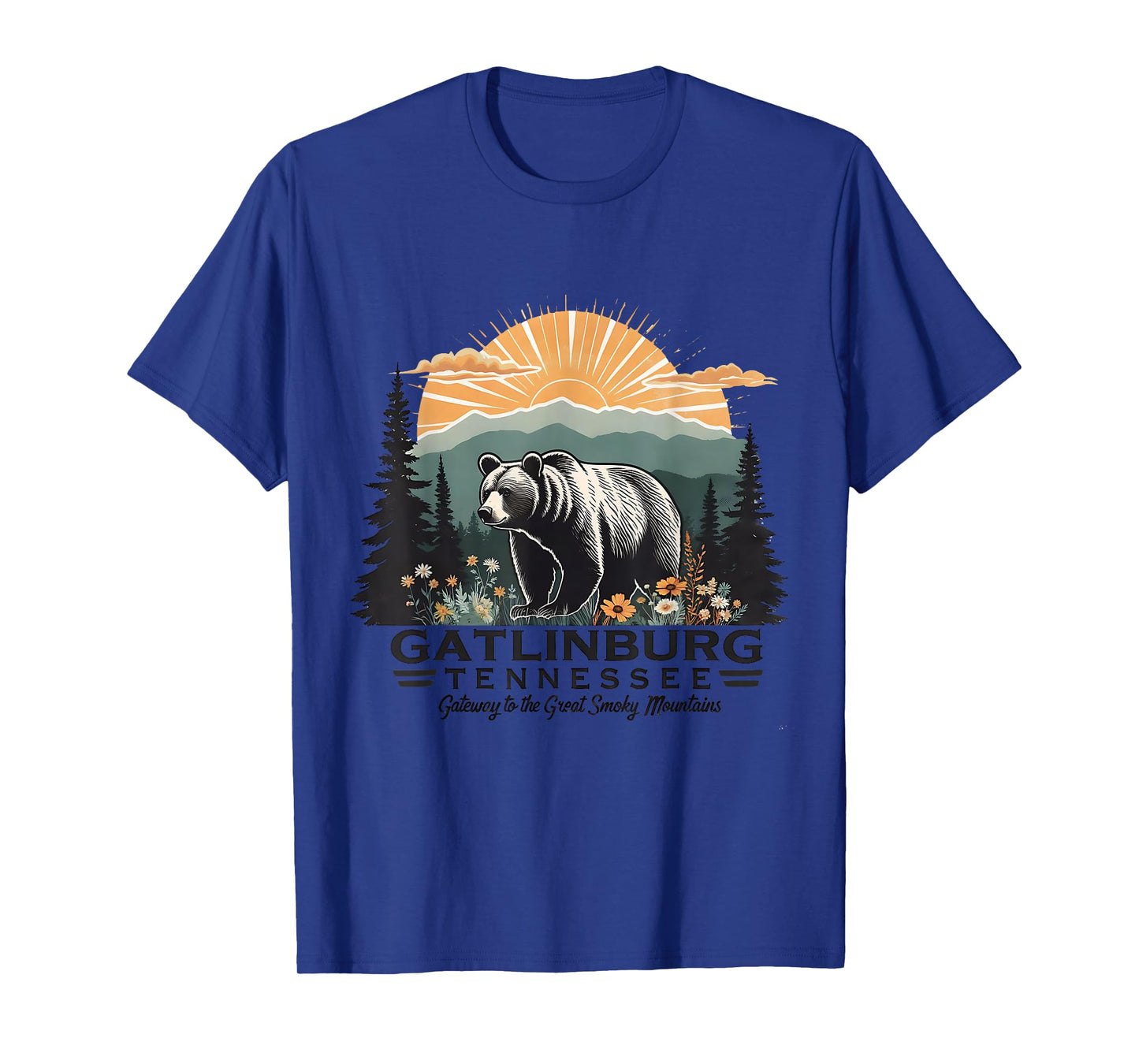 Gatlinburg Tennessee Great Smoky Mountains Bear T-Shirt