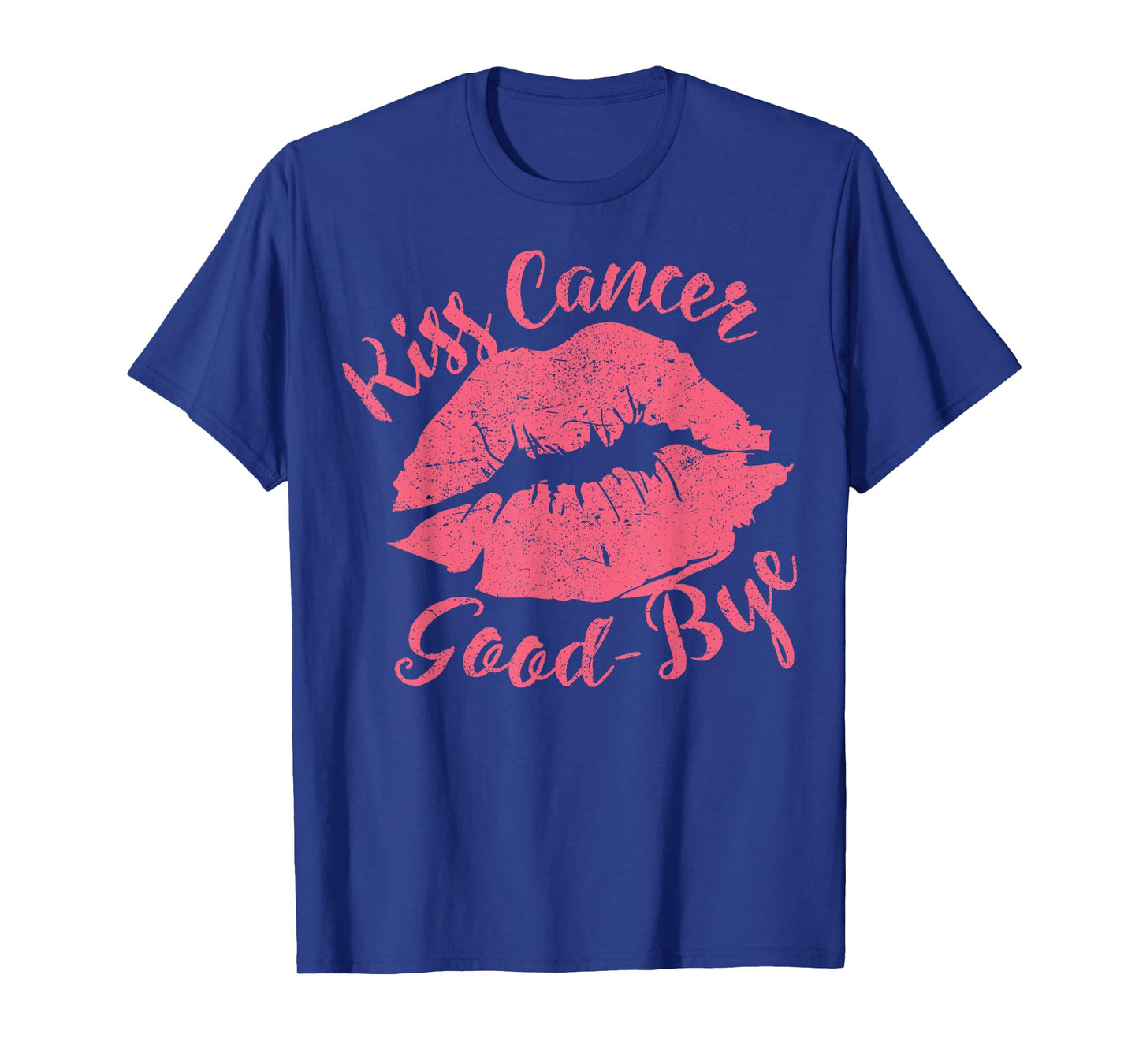 Kiss Cancer Goodbye Funny Breast Cancer Awareness T-Shirt