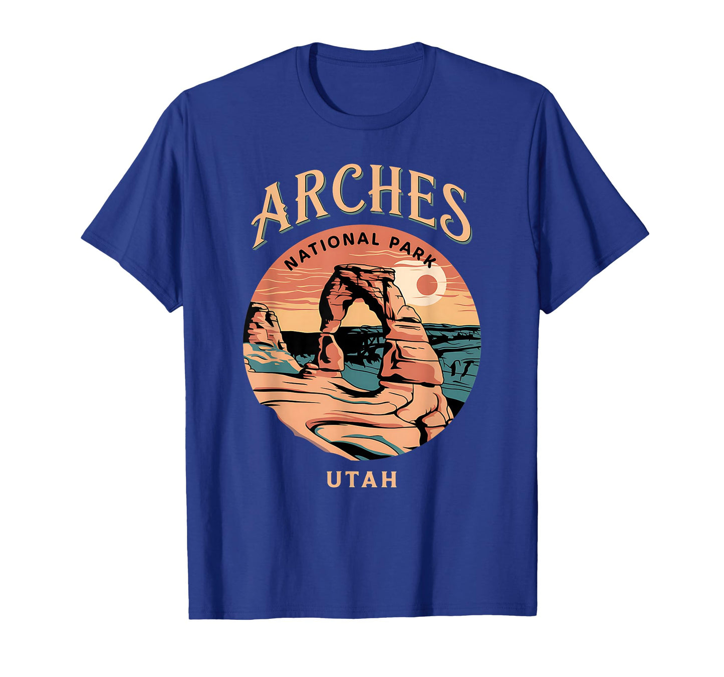 Hiking Camping Adventure Explorer Arches National Park Utah T-Shirt