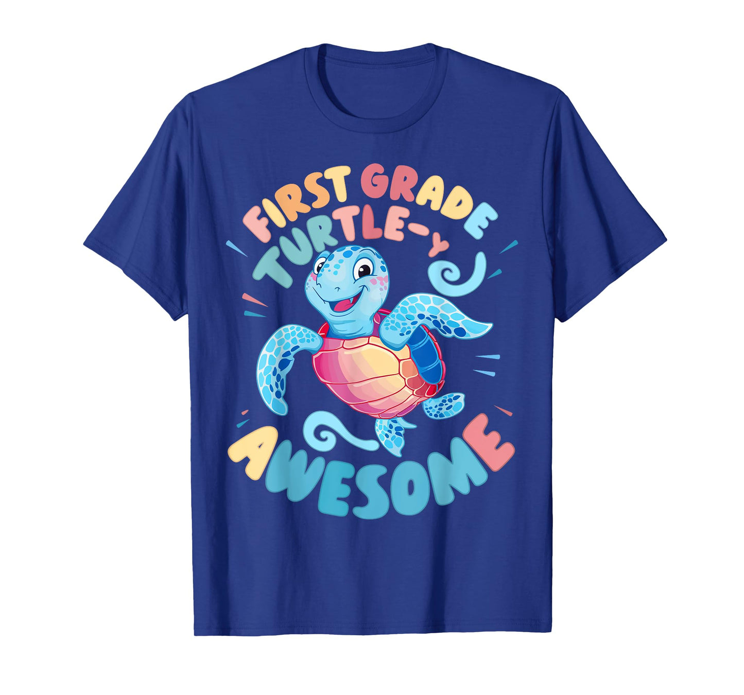 First Grade Turtle-y Awesome 1st Grade Back to School T-Shirt