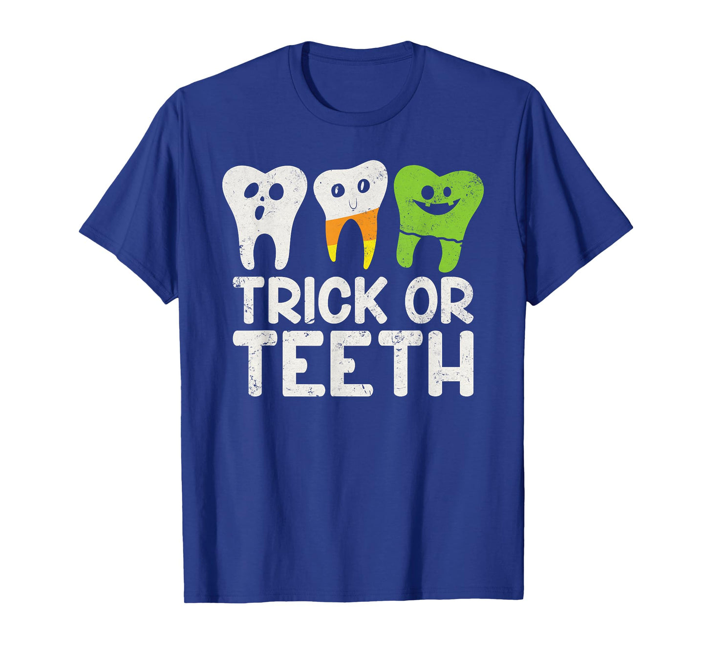Trick or Teeth Dental Crew Dentist Funny Teeth Halloween T-Shirt