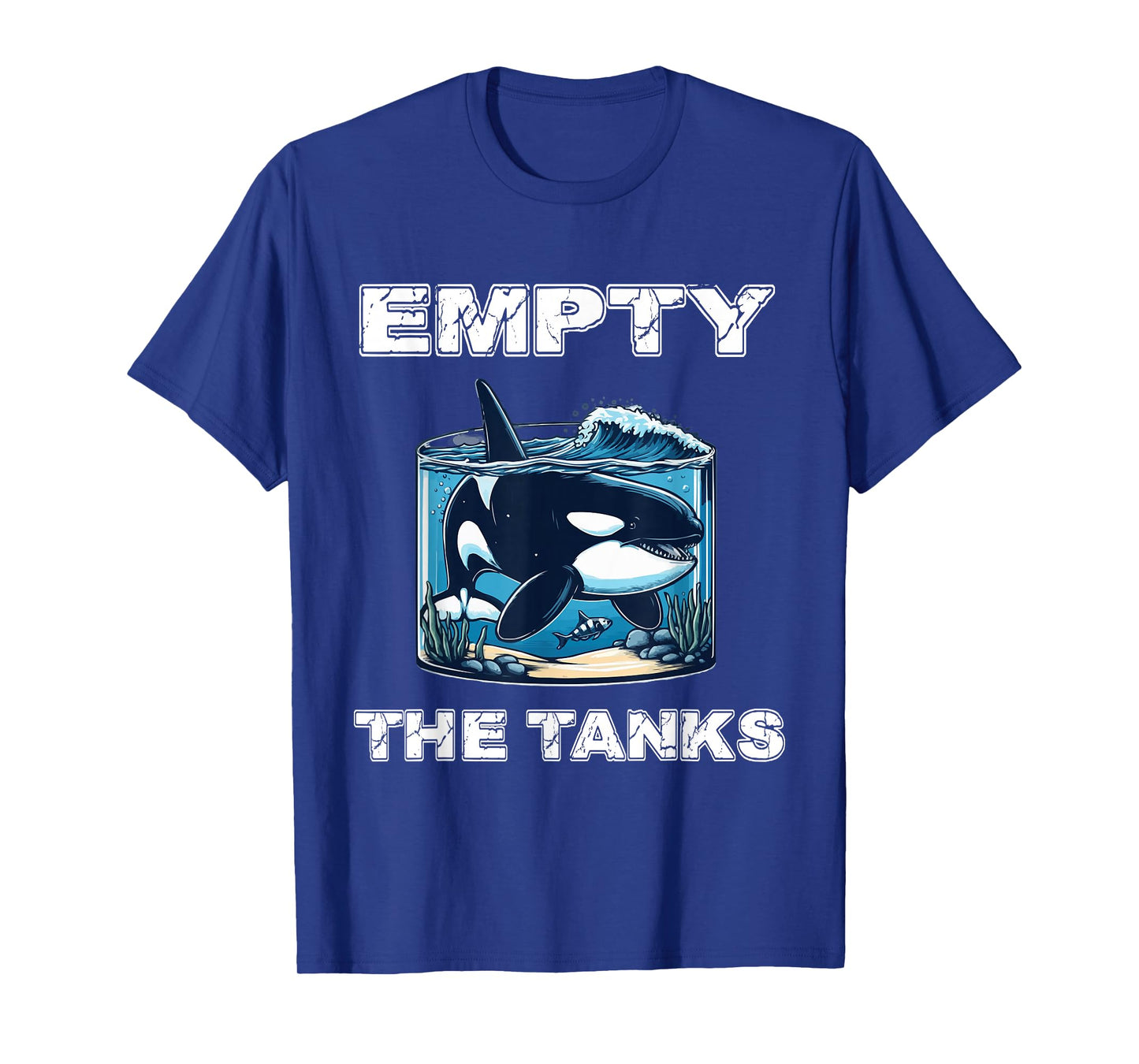 Empty The Tanks - Orca Rescue - Whale - Orca T-Shirt