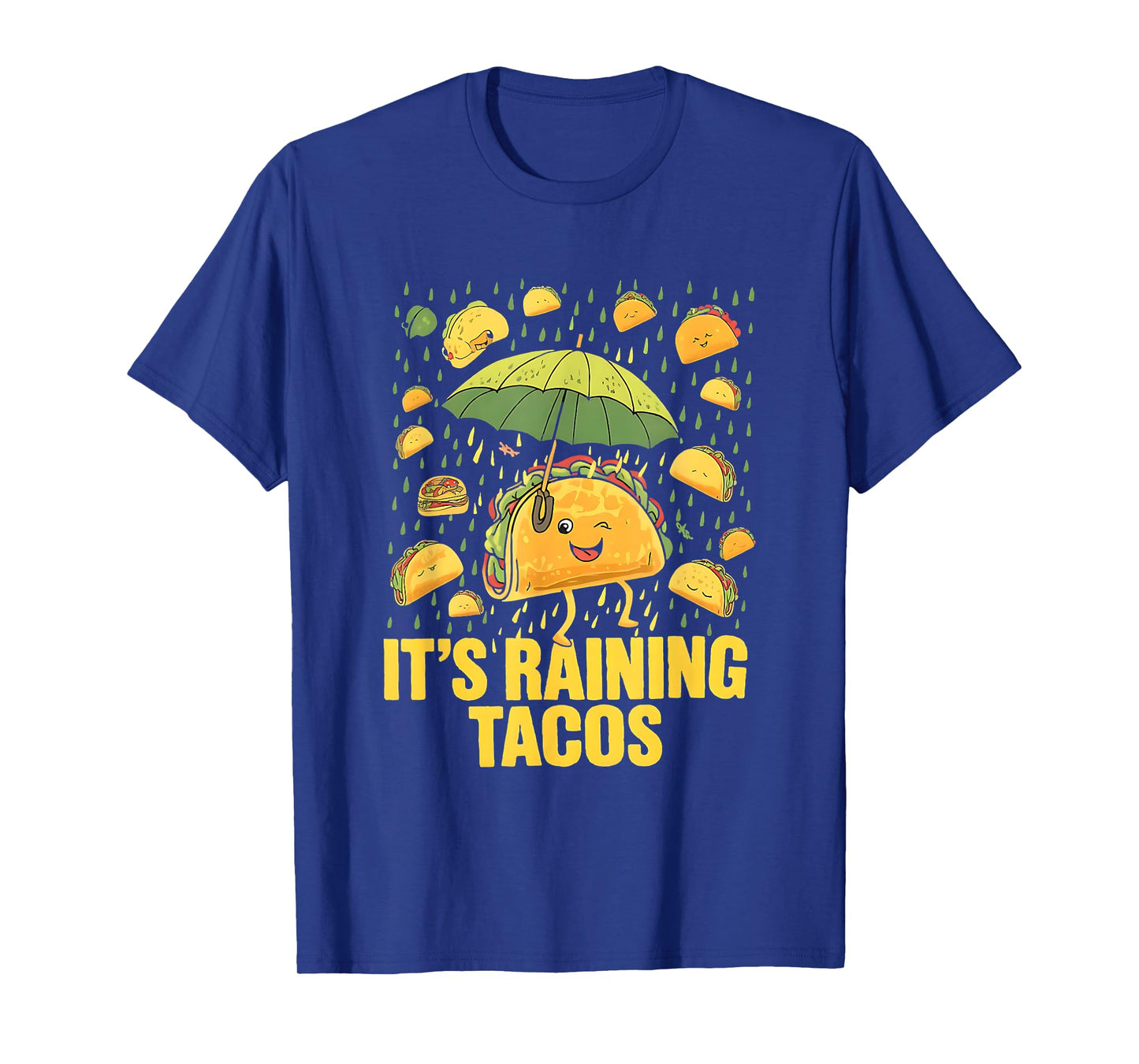 It's Raining Tacos Funny Taco Lovers Kids Girls Boys Present T-Shirt