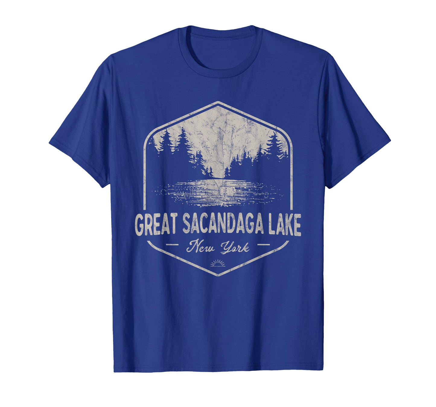 Great Sacandaga Lake New York Outdoors Vintage T-Shirt