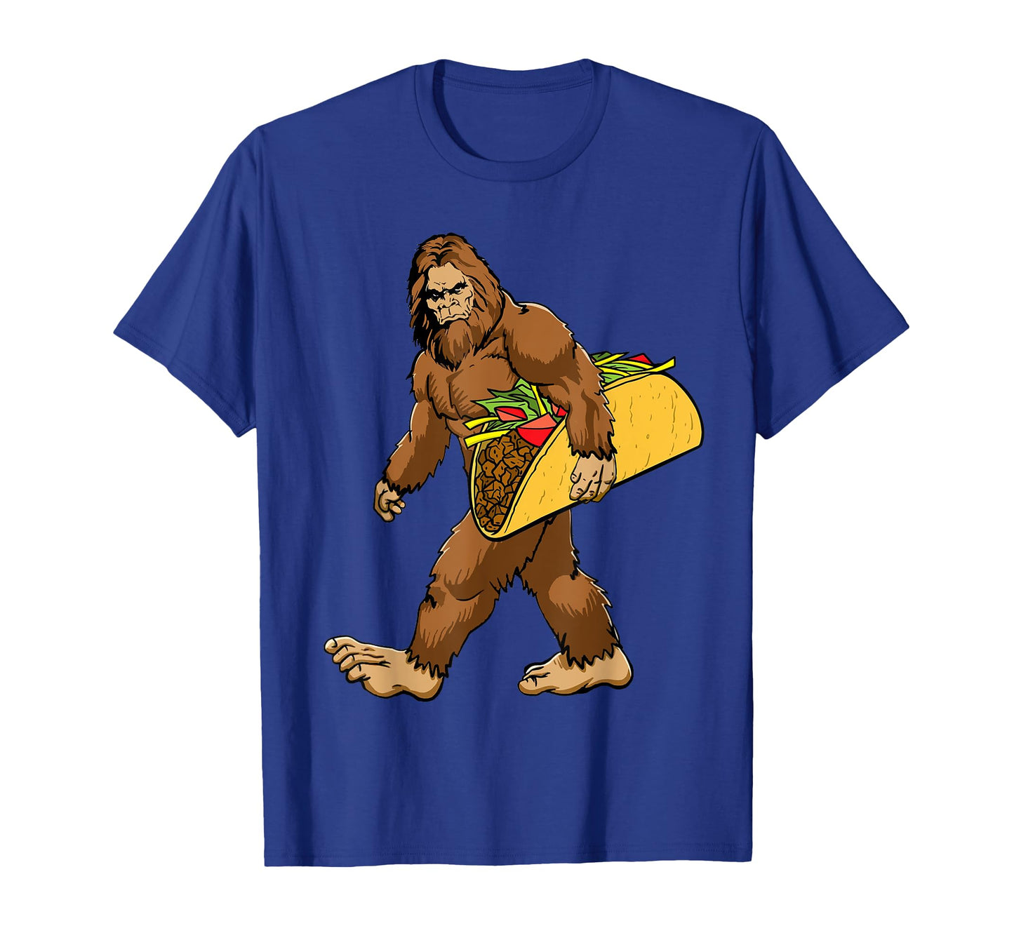 Bigfoot Taco Mexico Men Kids Sasquatch Believe Cinco De Mayo T-Shirt