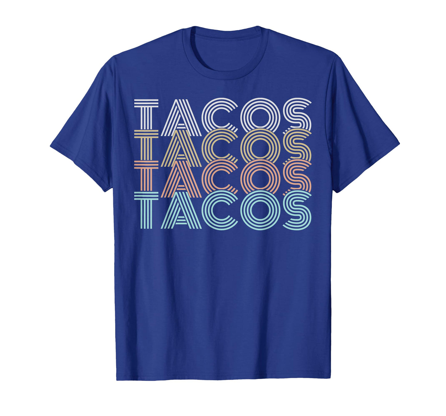 Cinco de Mayo Mexico Lovers Retro Vintage Tacos T-Shirt