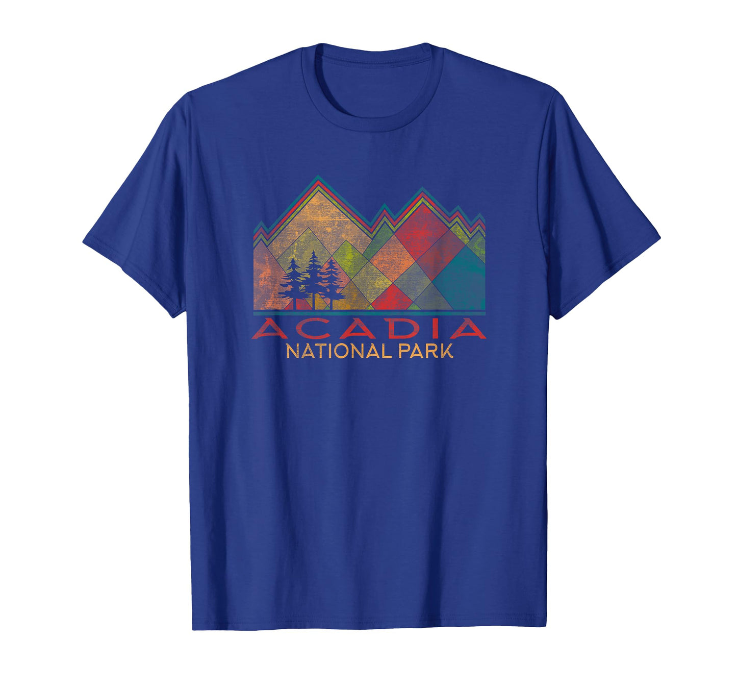 Acadia National Park Destinations Graphic T-Shirt, Unisex-Adults, Black, Small, Short Sleeve, Classic Fit