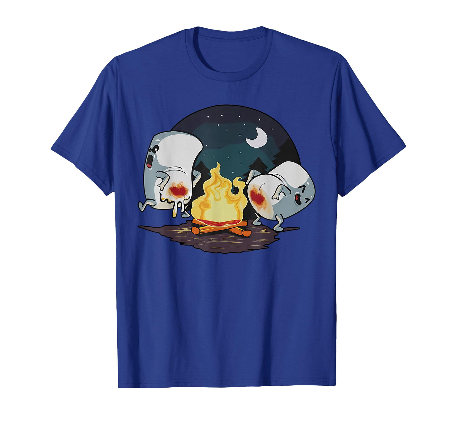 Smores S'mores Marshmallow Campfire Camping Roasting Bonfire T-Shirt