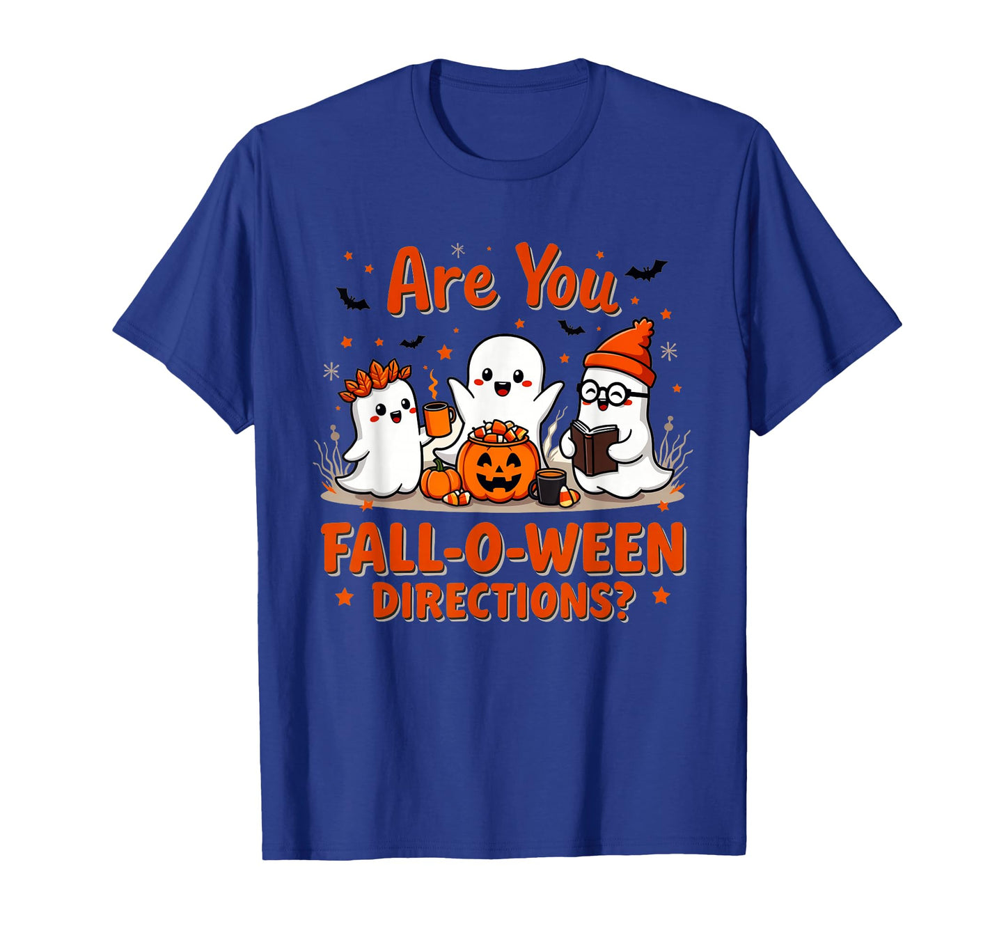 are You Fall O Ween Directions Funny Halloween Teacher Joke T-Shirt