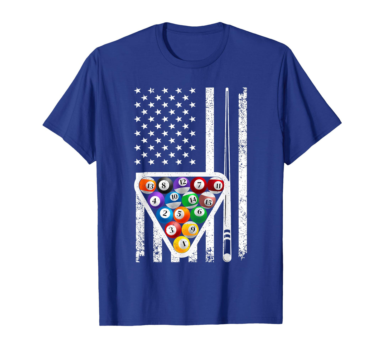 Funny Pool Art For Men Women Billiards Player Billiard Lover T-Shirt