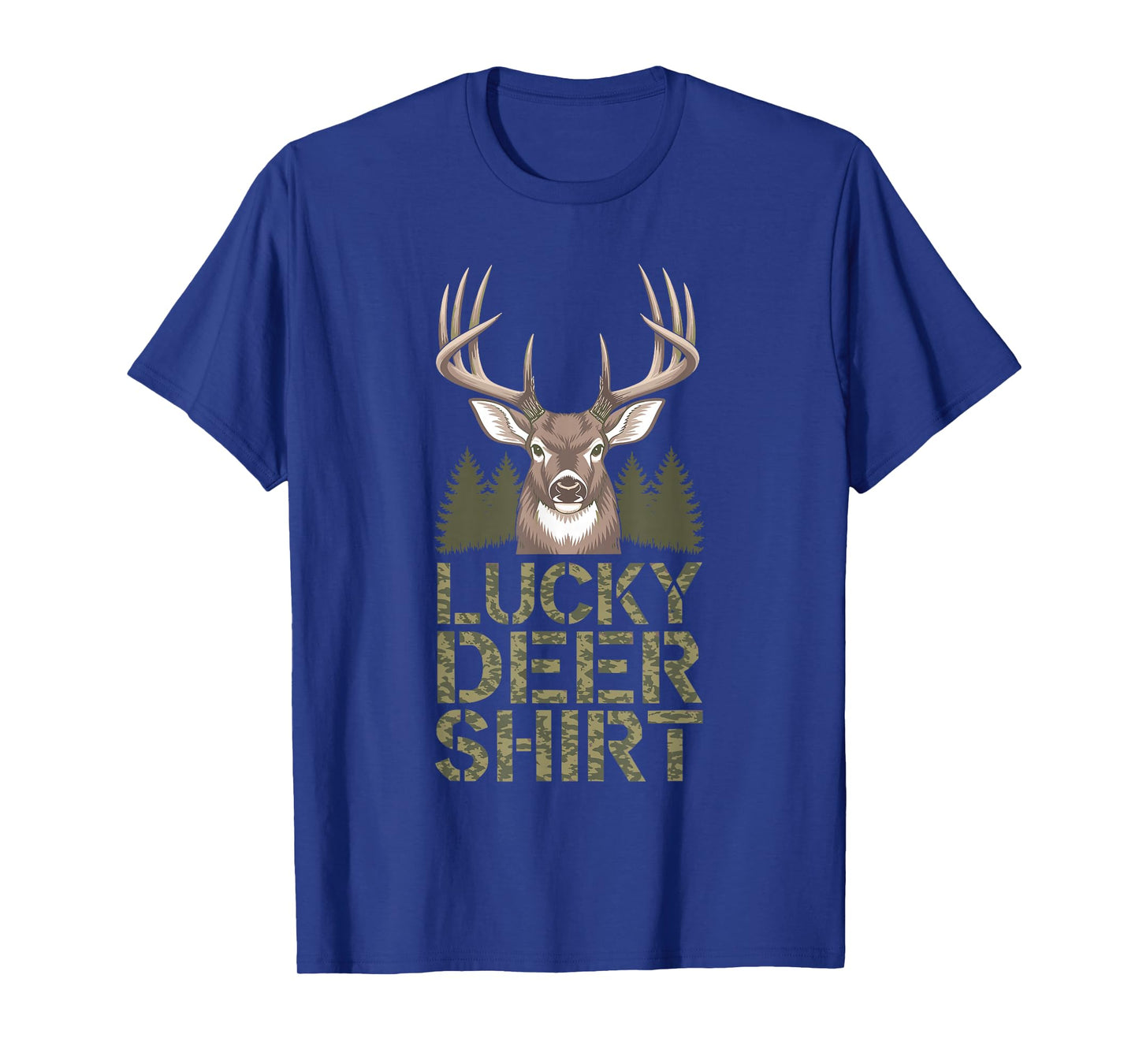 Lucky Deer Graphic Tee for Nature Lovers T-Shirt