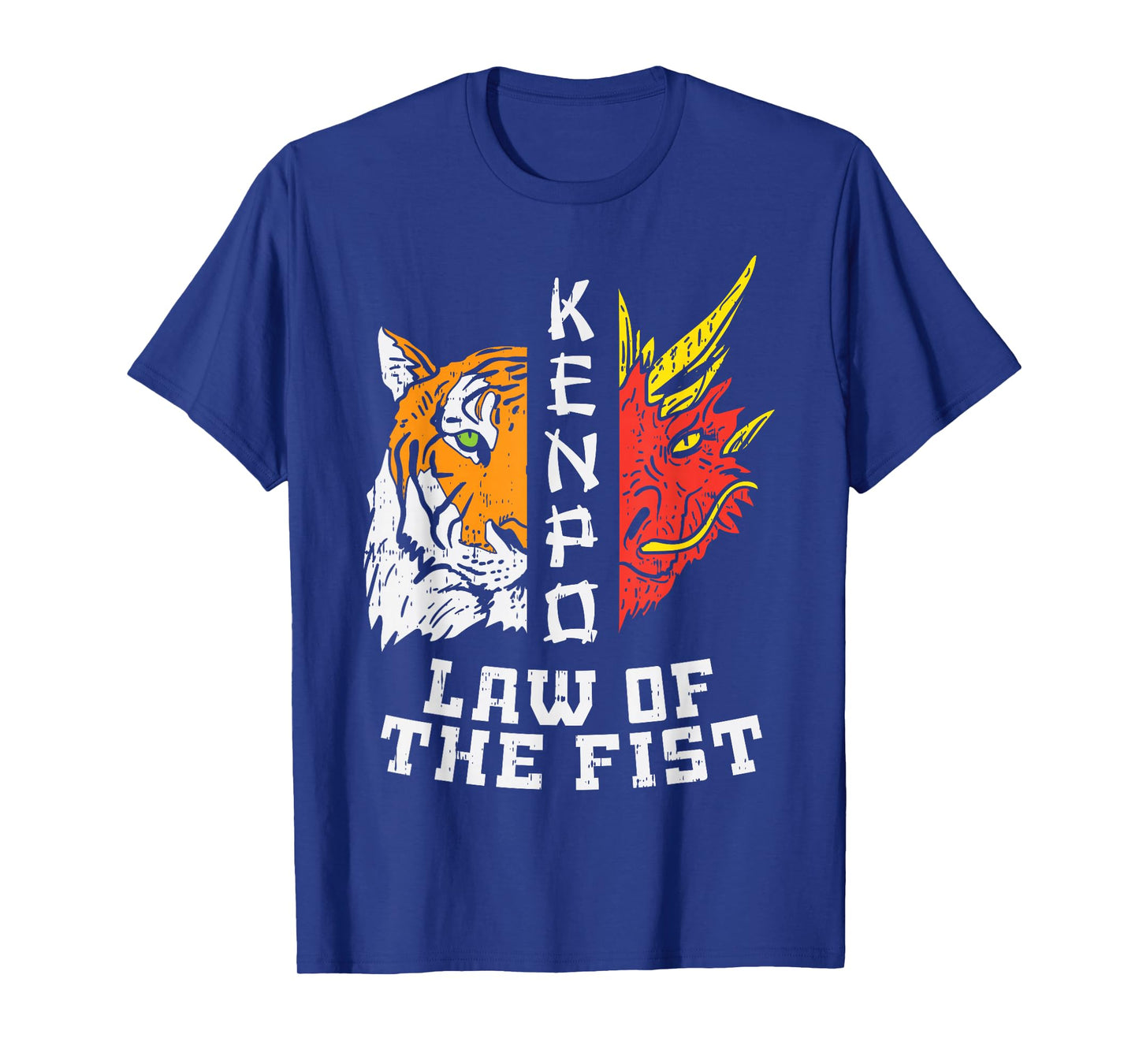 Kenpo Law Of Fist Tiger Dragon Kempo Karate Men Women Gift T-Shirt
