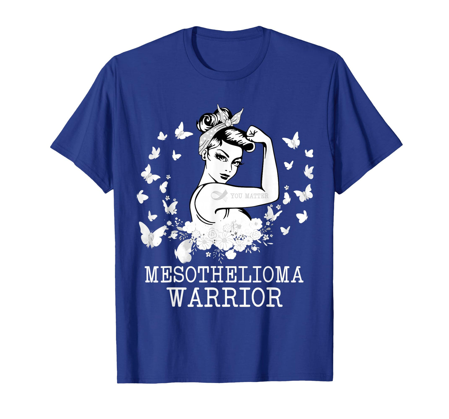 Mesothelioma Warrior For Women Men, Mesothelioma Awareness T-Shirt