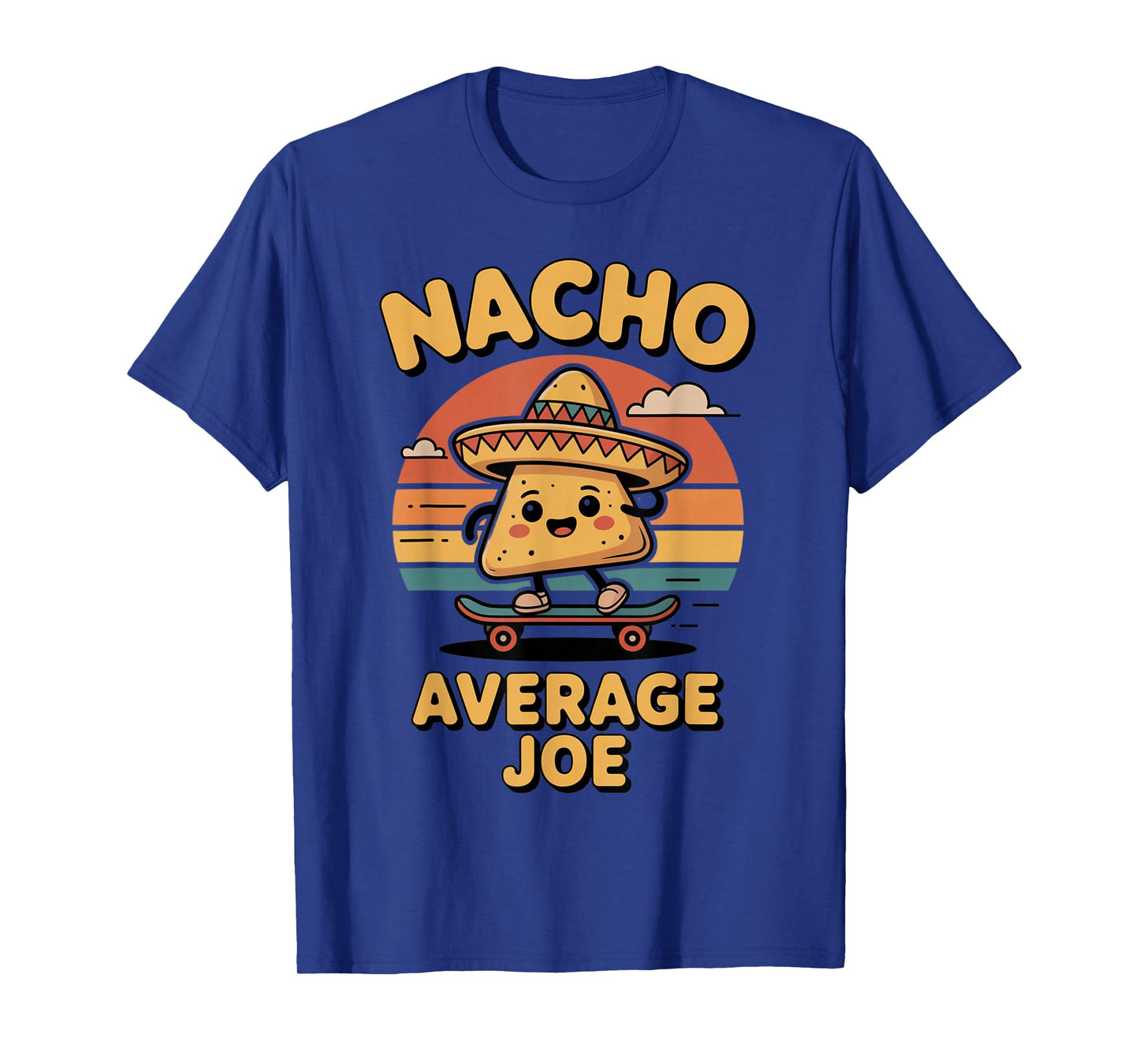 Funny Food Outfit, Taco Party Vibe, Playful Skate Look T-Shirt