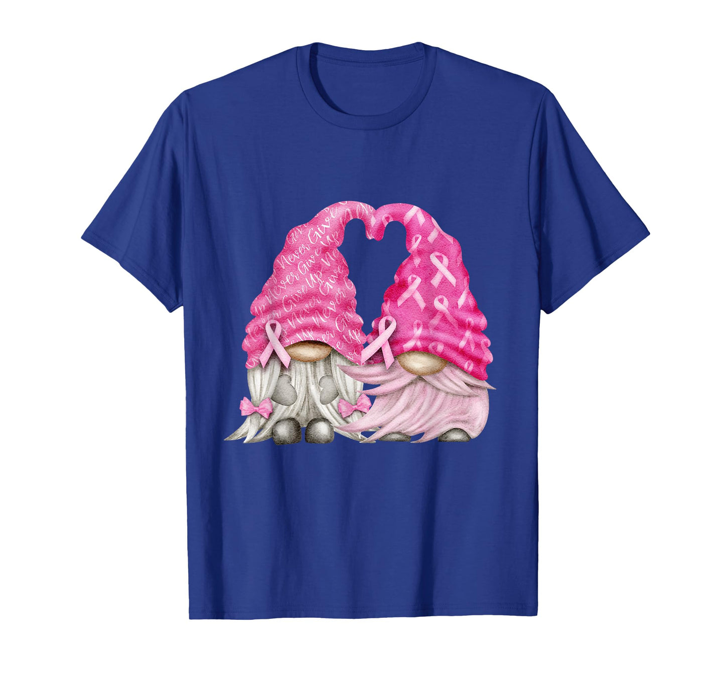 Wear Pink Gnomes For October Breast Cancer Awareness Months T-Shirt