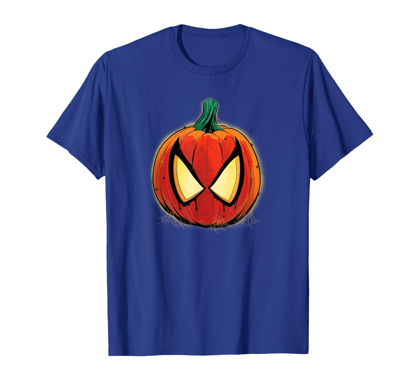 Marvel Spider-Man Halloween Spooky Pumpkin Jack-oโ-Lantern T-Shirt