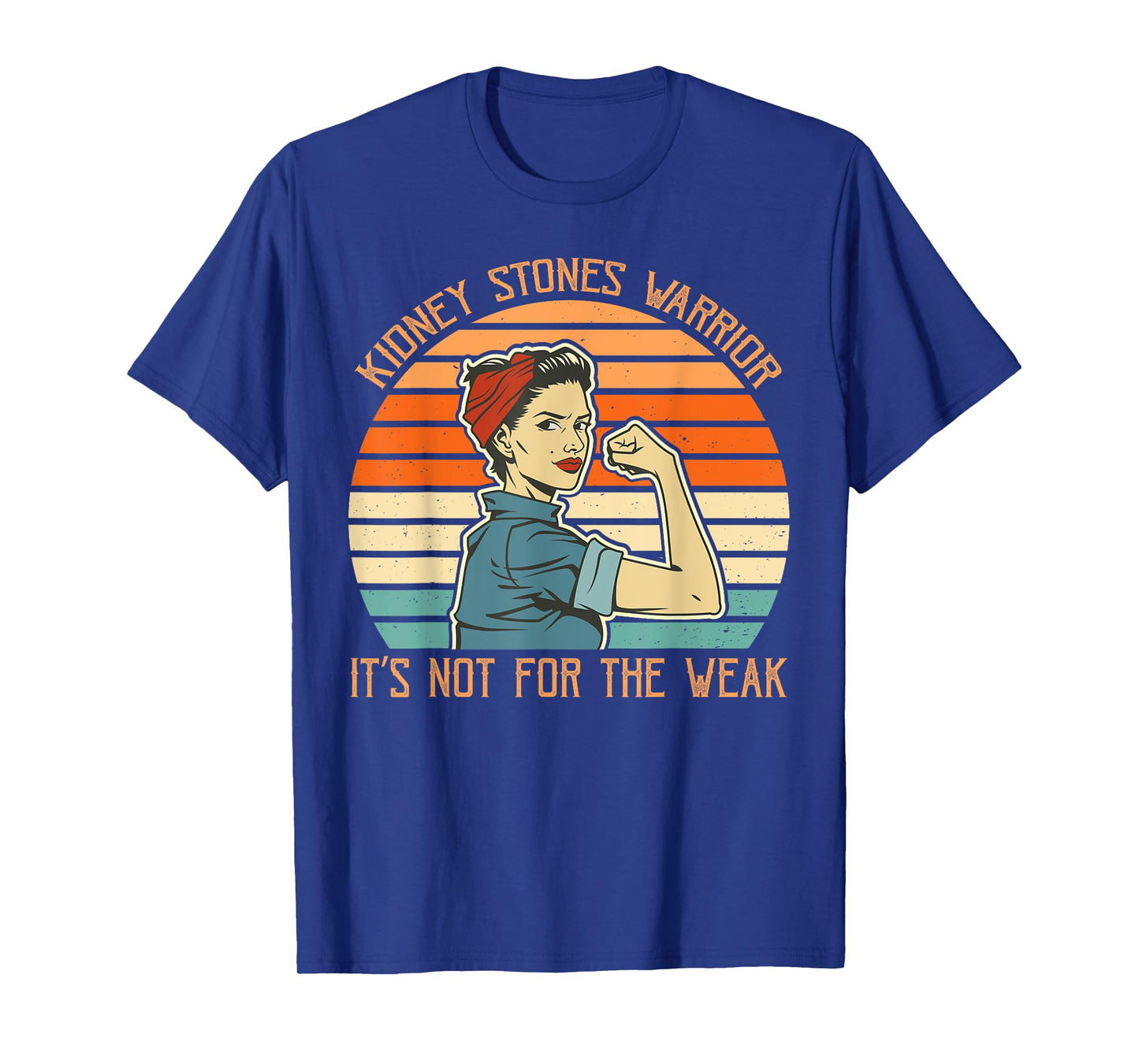 Kidney Stones Warrior Retro Kidney Stone Surgery Survivor T-Shirt