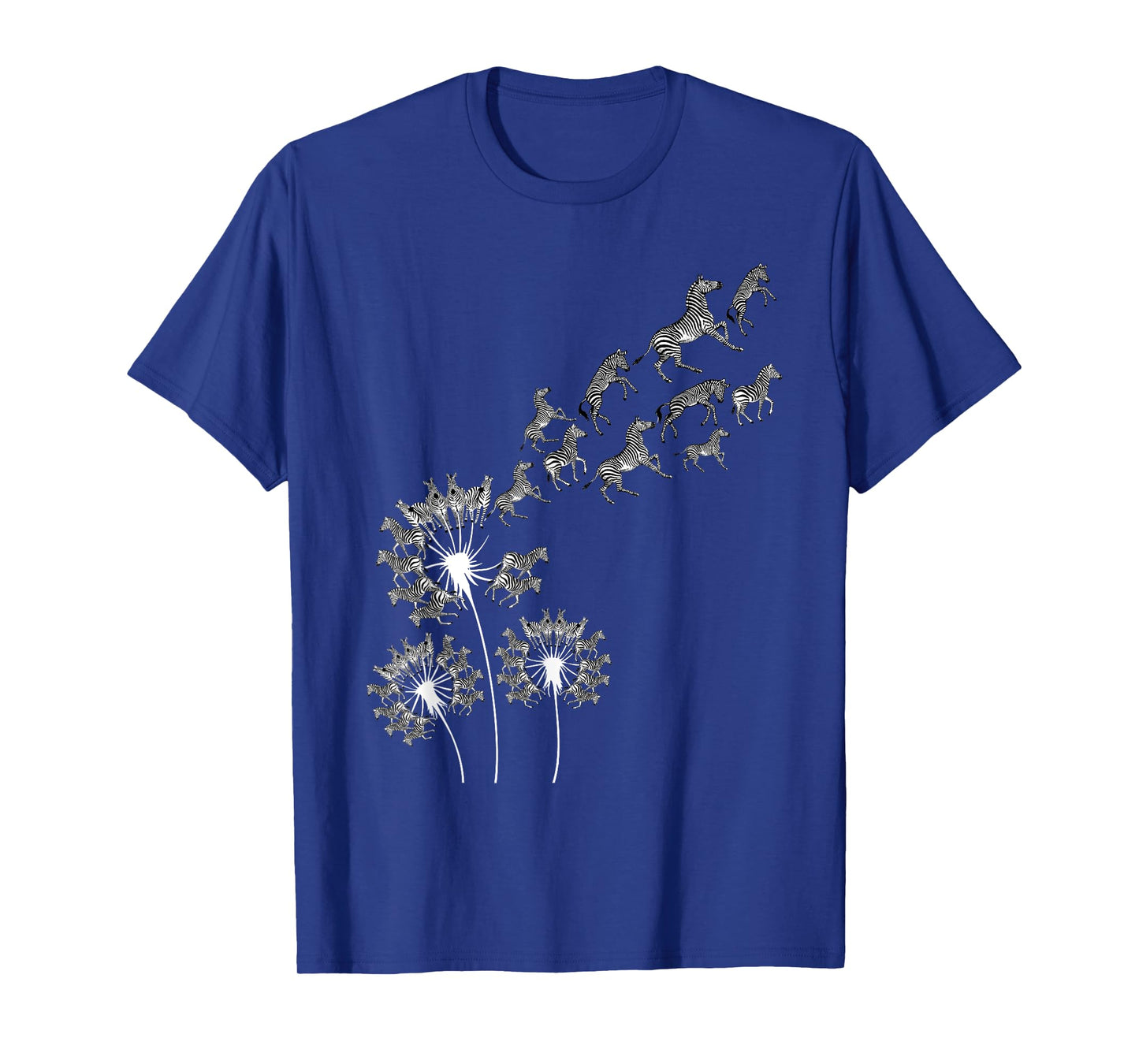 Dandelion Zebras - Safari Zebra Lover Zookeeper T-Shirt