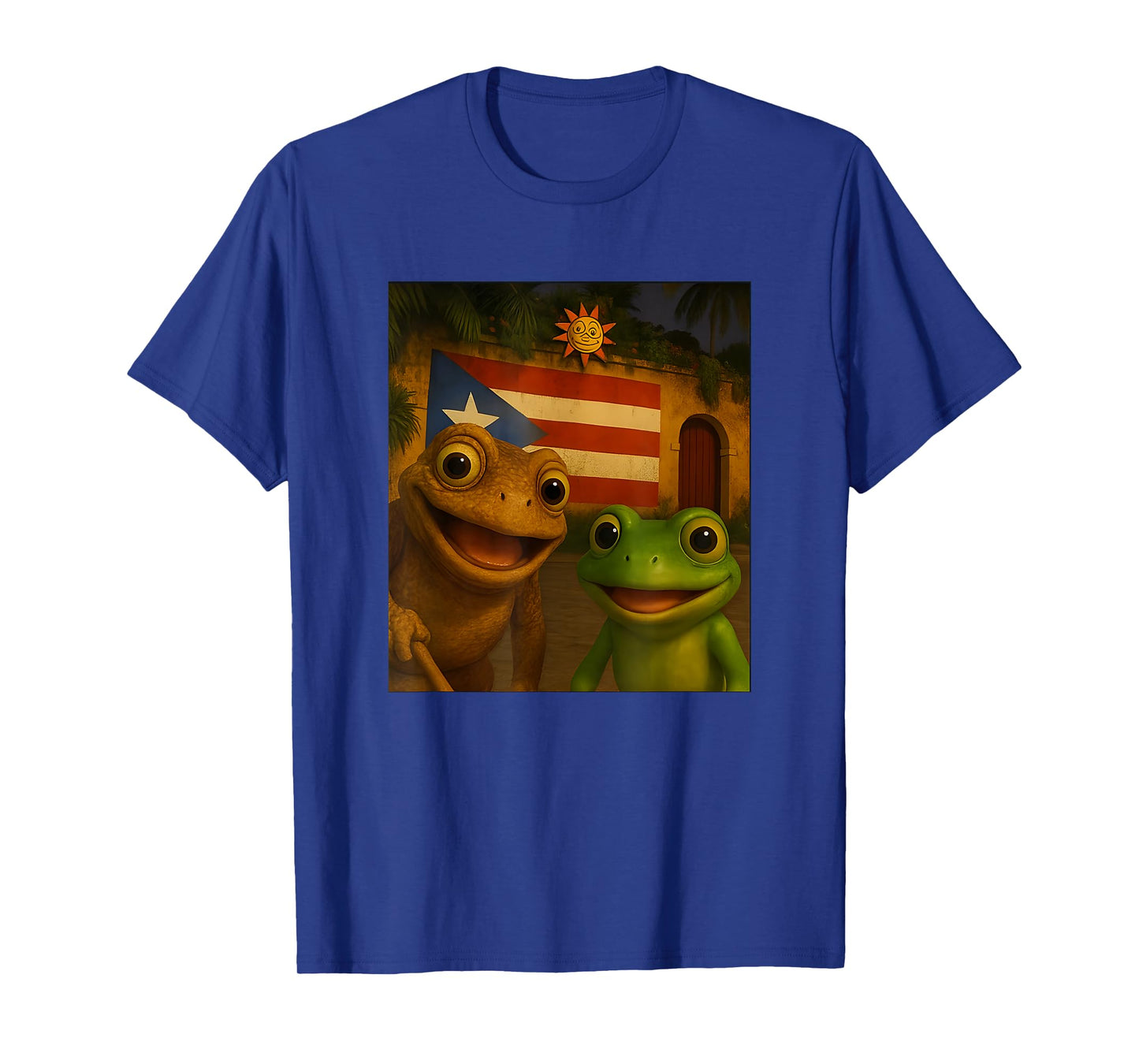 Sapo Concho Coqui Frog Selfie Puerto Rican T-Shirt