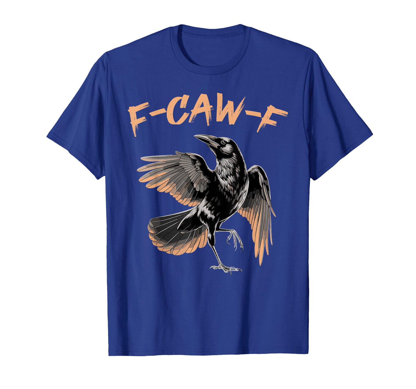 Black Crow, F-Caw-F Funny Black Bird Gothic T-Shirt