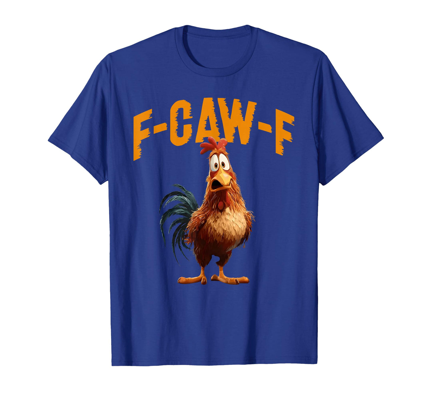 Funny Chicken F-CAW-F Humor FCAWF Chicken Meme Halloween T-Shirt