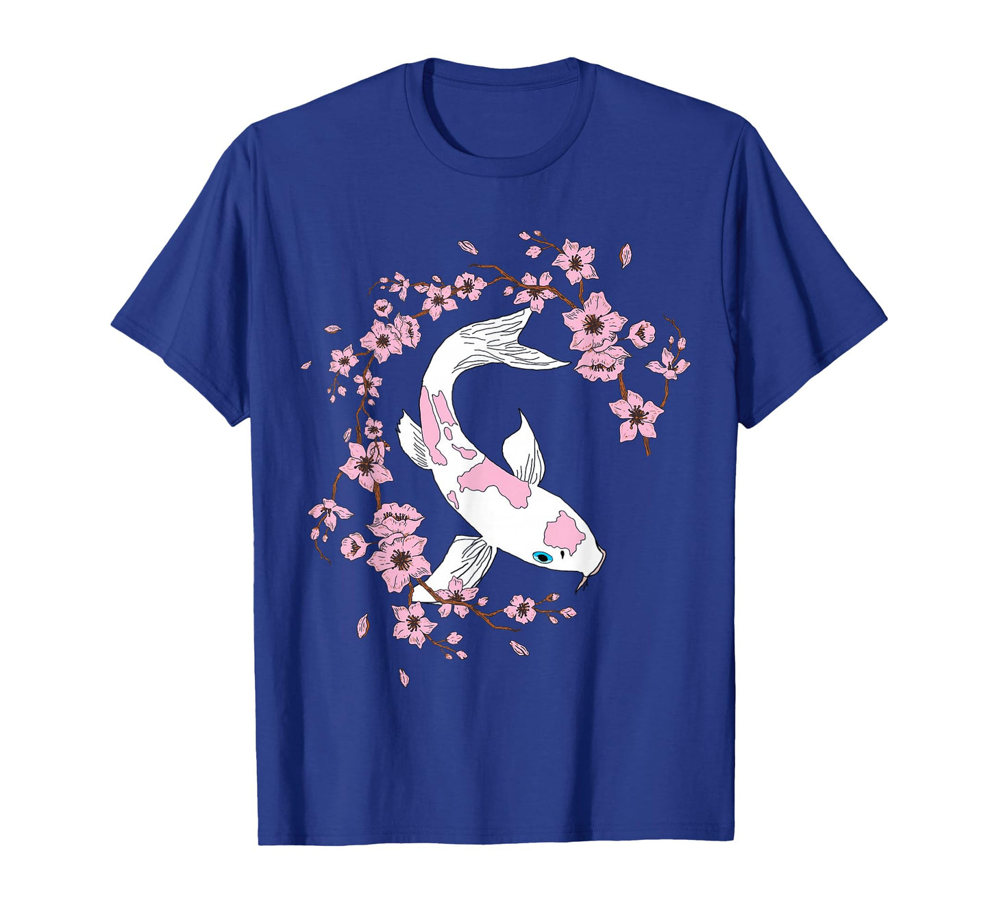 Sakura Cherry Koi Carp Cherry Blossom Tree T-Shirt