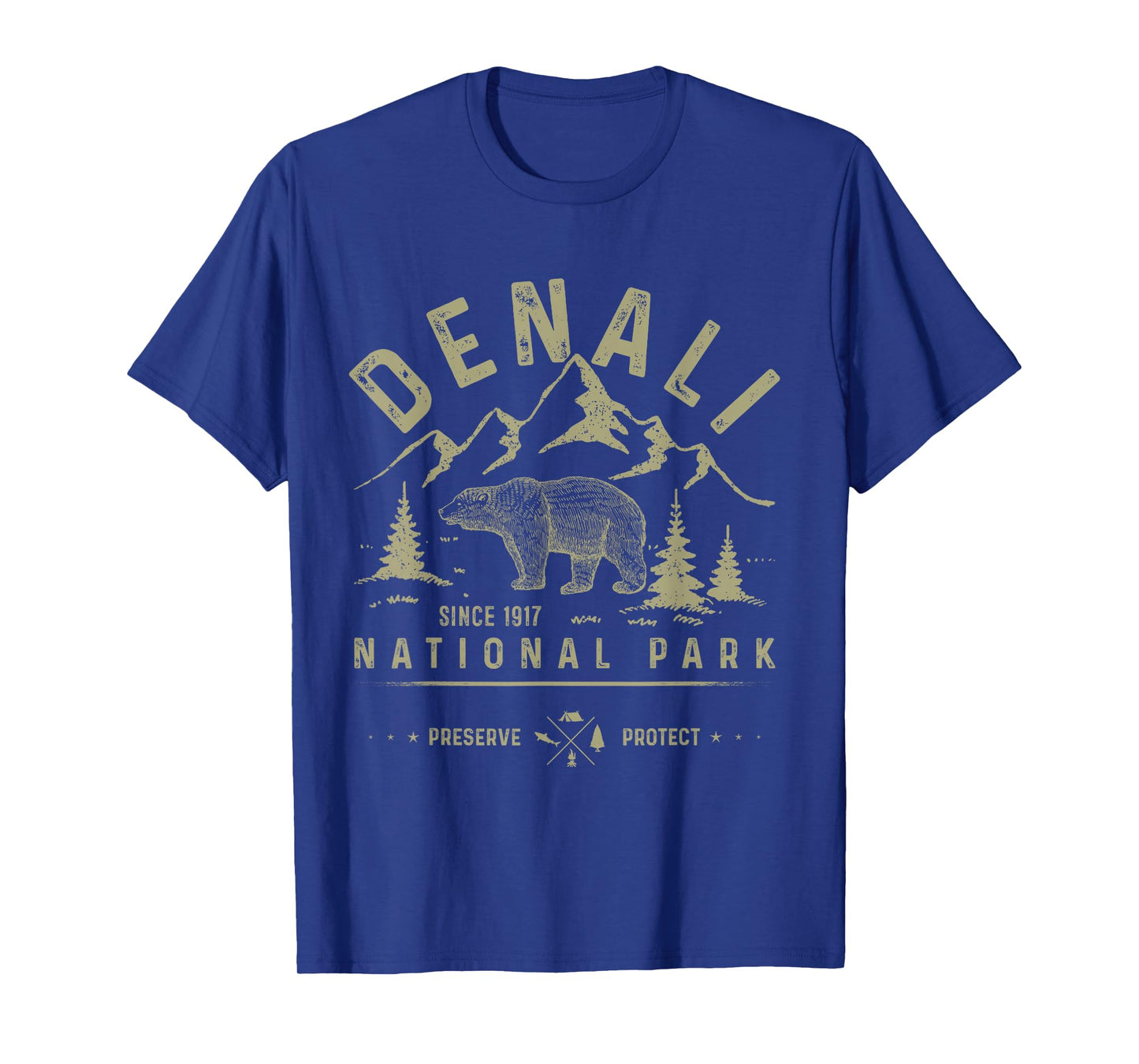 Denali National Park and Preserve Shirt Bear Apparel Denali T-Shirt
