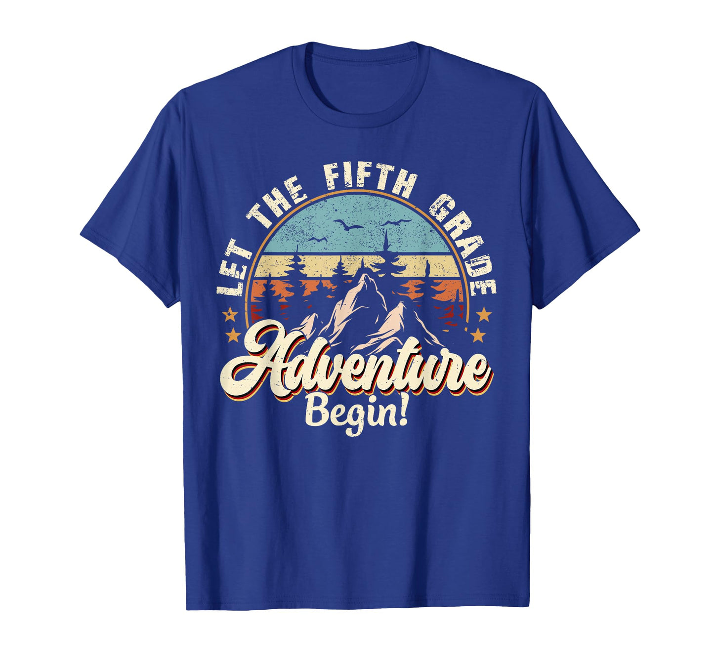 Back To School Let The 5th Grade Adventure Begin T-Shirt