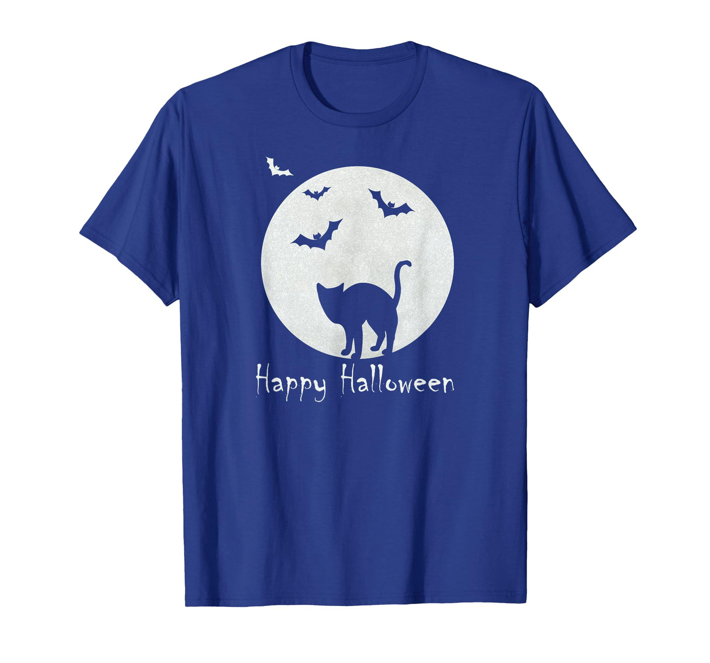 Halloween Cat Moon I Bat Pumpkin Halloween T-Shirt