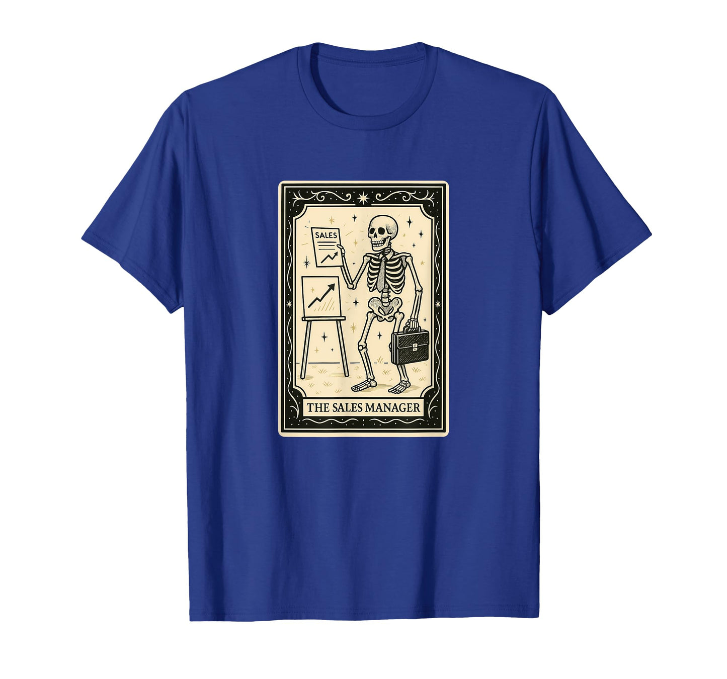 Sales Manager Tarot Card - Halloween Spooky Gothic Salesman T-Shirt