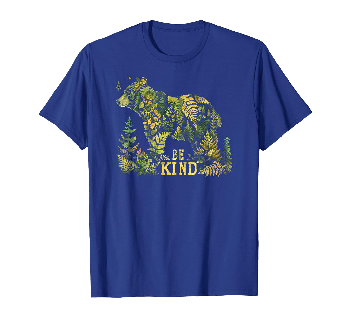 Be Kind / Nature Bear Graphic / Vintage Men Women's Graphic T-Shirt