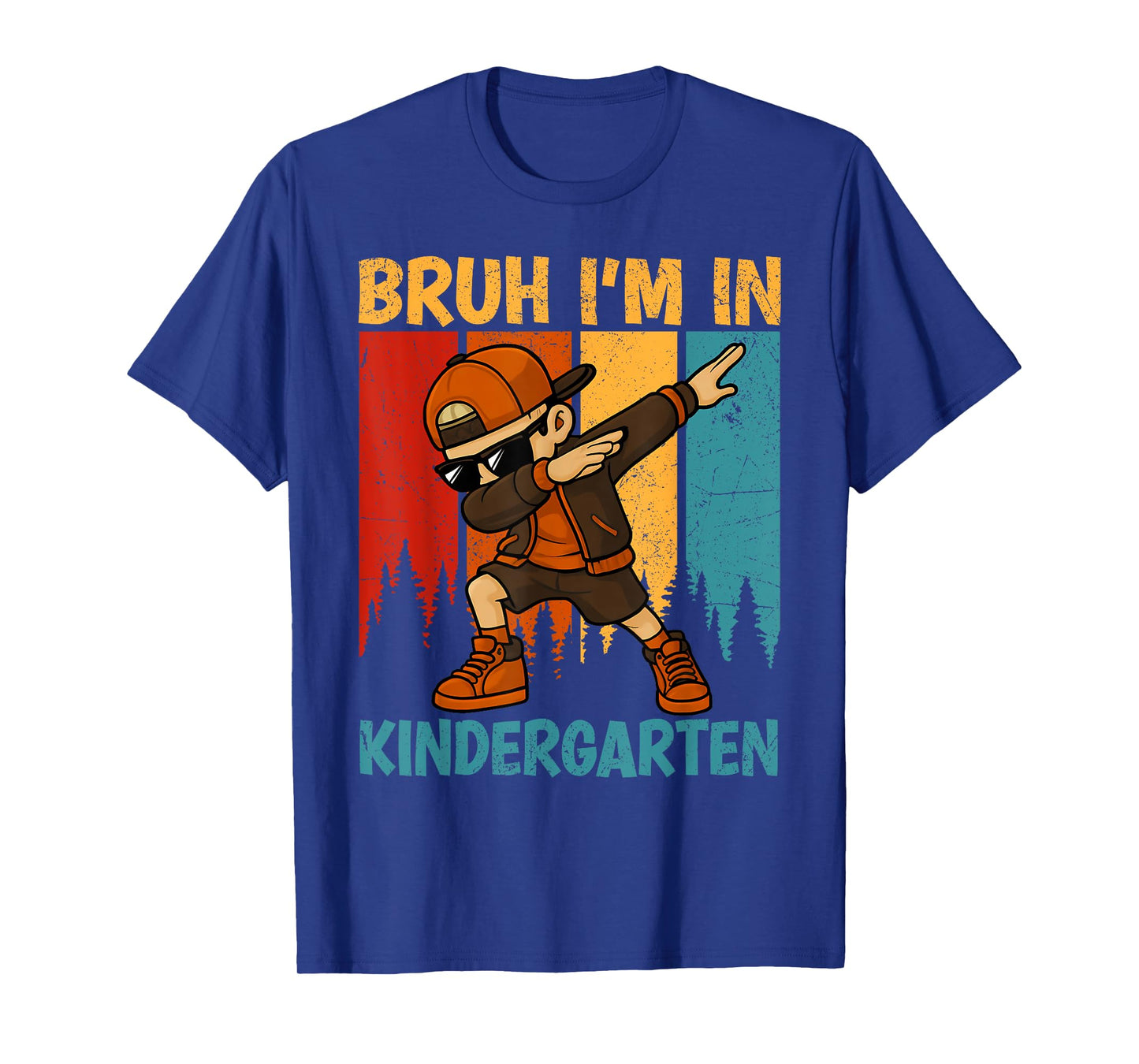 Bruh I'm In Kindergarten Kindergarten Dabbing Boy Student T-Shirt