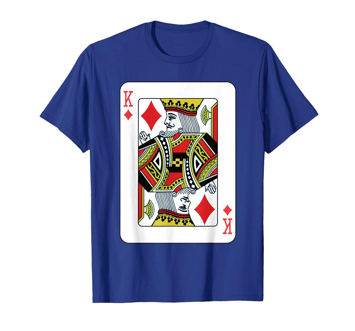 King of Diamonds Playing Card Poker T-Shirt