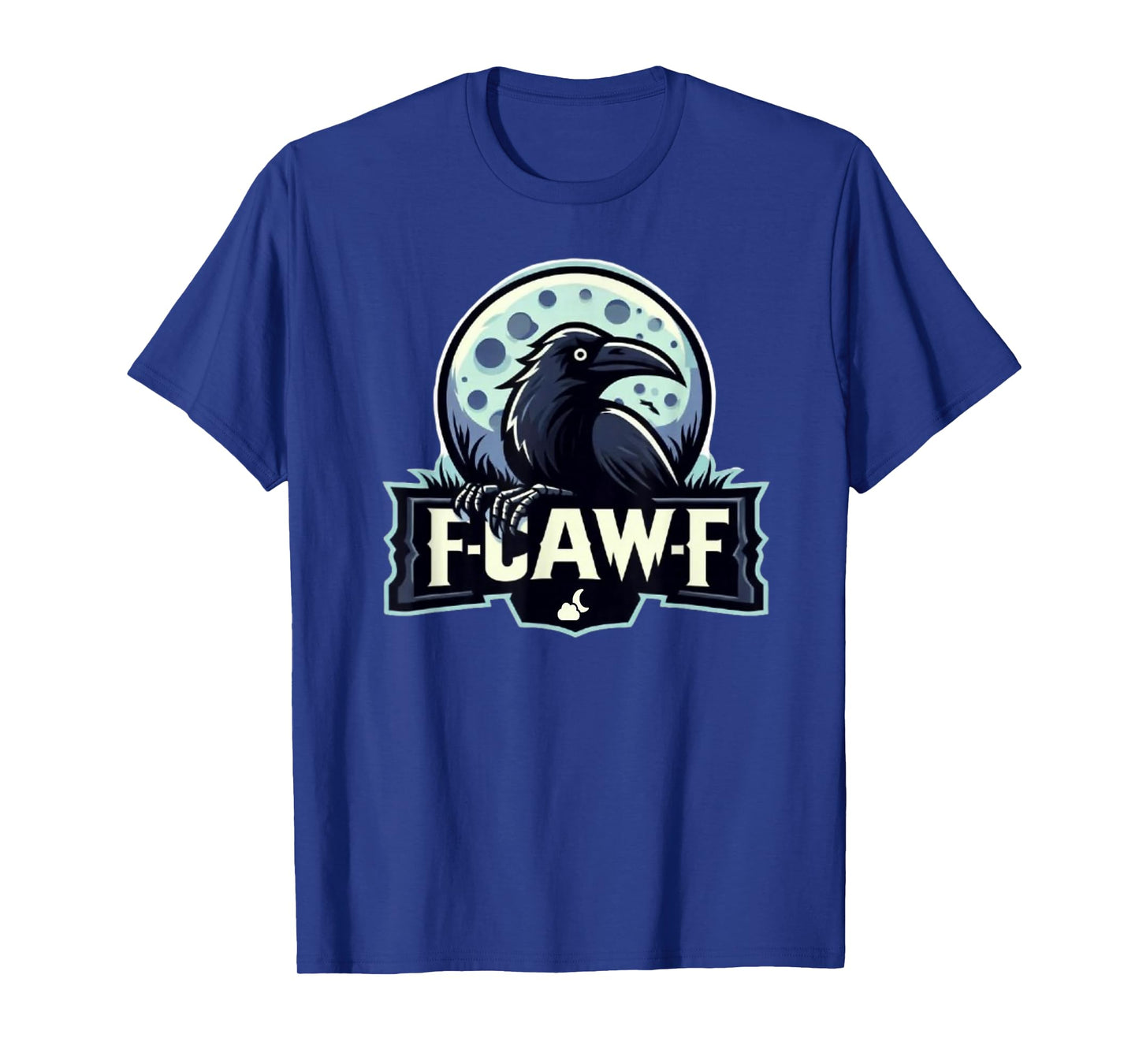 F Caw F Crow Bird Saying Graphic Raven T-Shirt