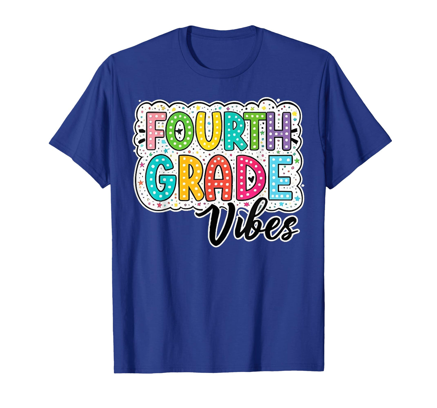 Retro Fourth Grade Vibes Back To School 4th Grade Dream Team T-Shirt