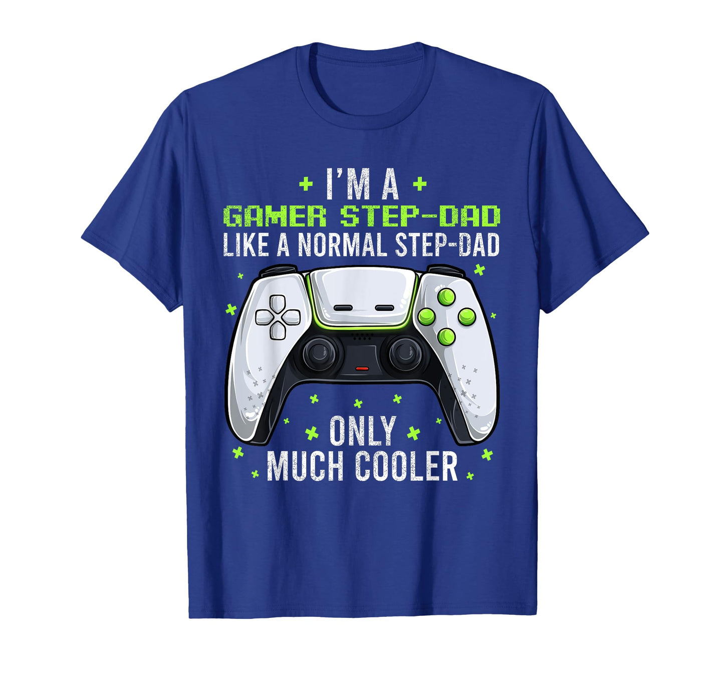 Gamer Step-dad Gaming Shirt Fathers Day Video Game Bonus Dad T-Shirt