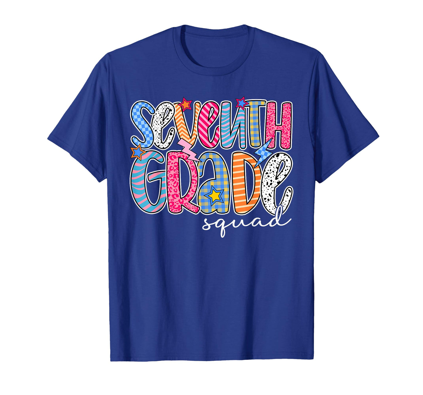 Seventh Grade Squad 7th Grade Back To School Teacher Kid T-Shirt
