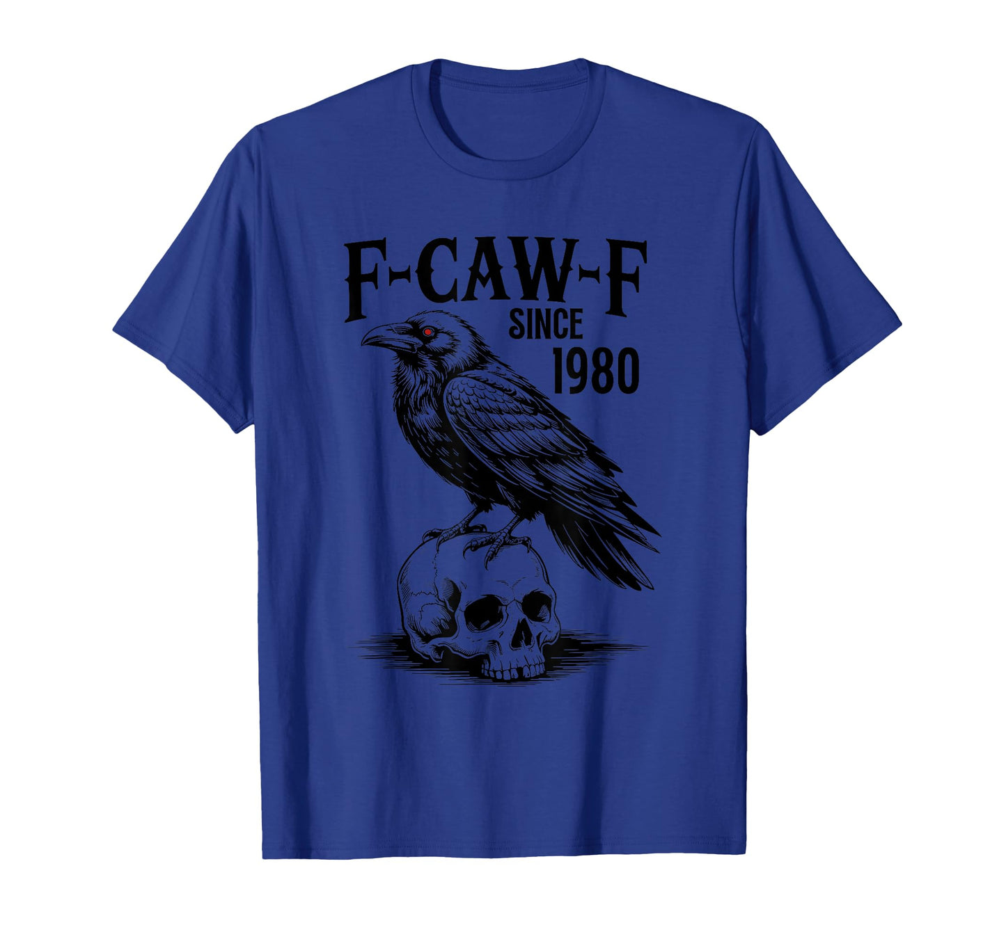 F-Caw-F Year of Birth 1980 Birthday Vintage 1980 Born 1980 T-Shirt