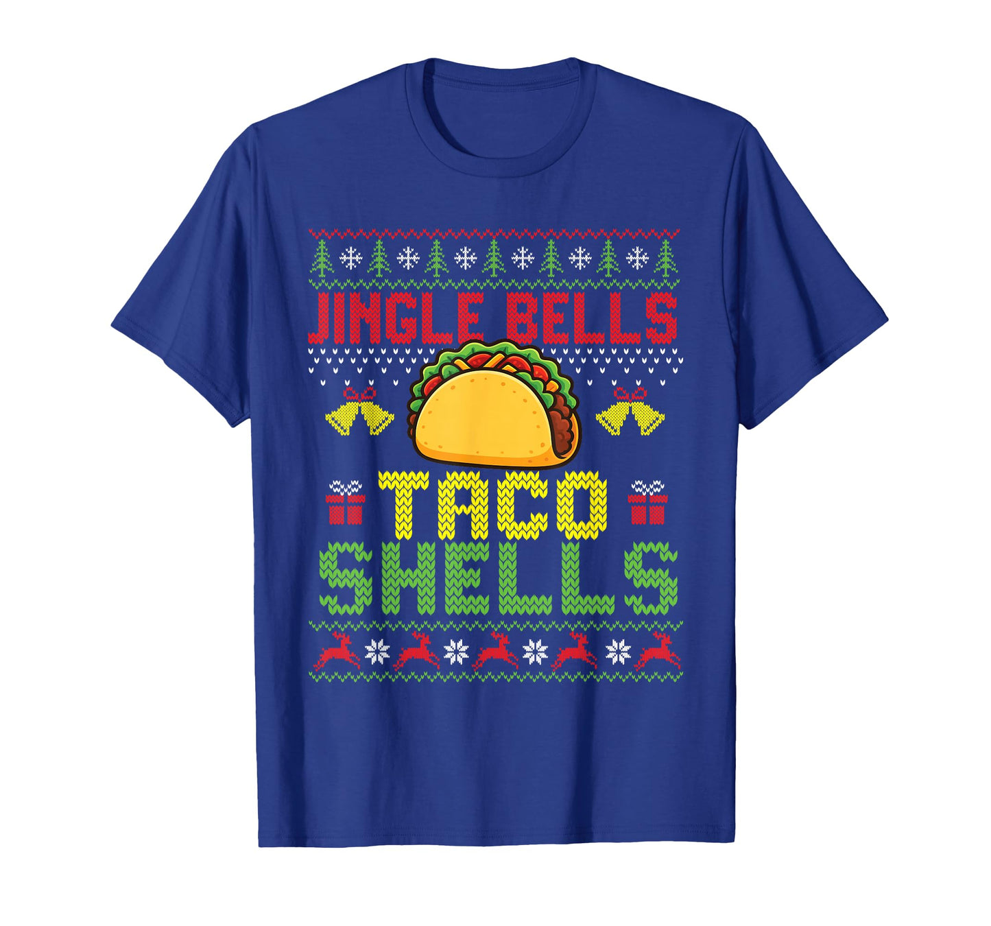 Jingle Bells Taco Shells - Taco Lover Mexican Food Xmas T-Shirt