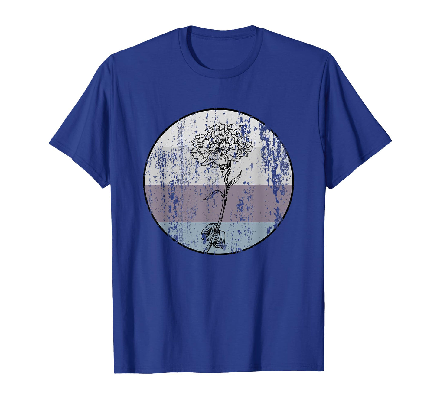Carnation Flower Shirt Vintage Nature Lover Earth Day Gift