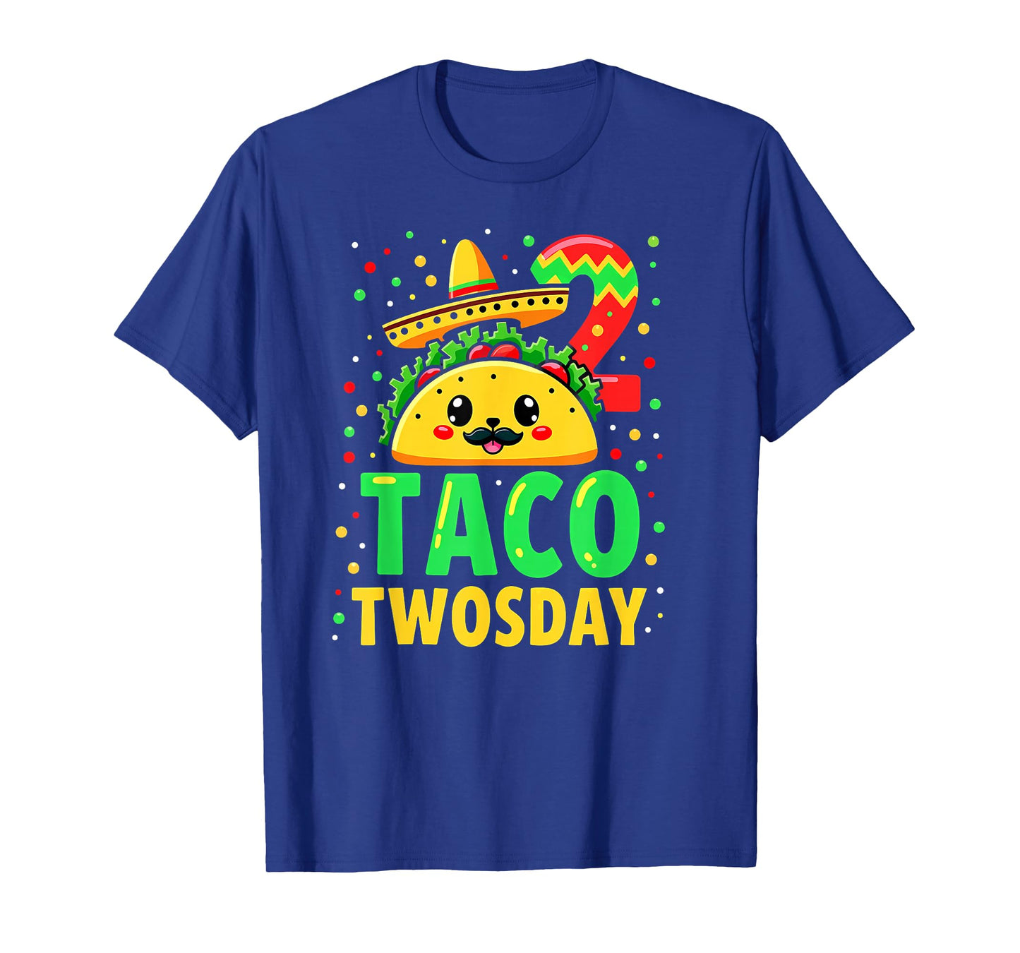 Cinco De Mayo Taco Twosday 2nd Birthday Party T-Shirt